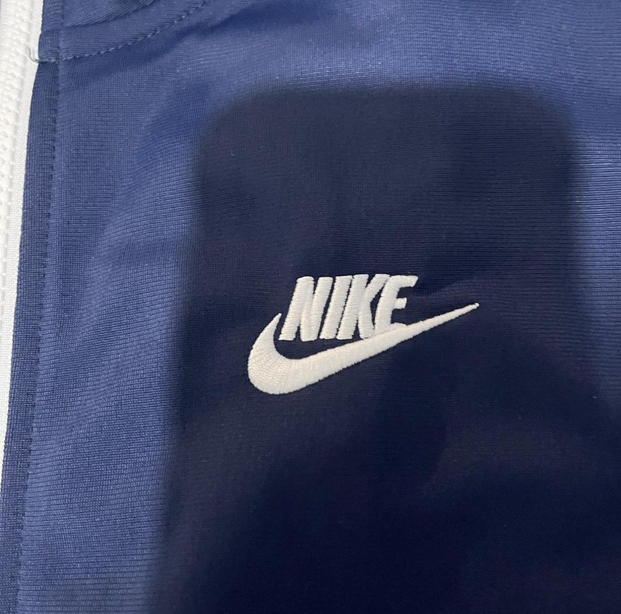 Nike Vintage Navy Blue Nike Tracksuit Jacket Size US S / EU 44-46 / 1 - 3 Thumbnail