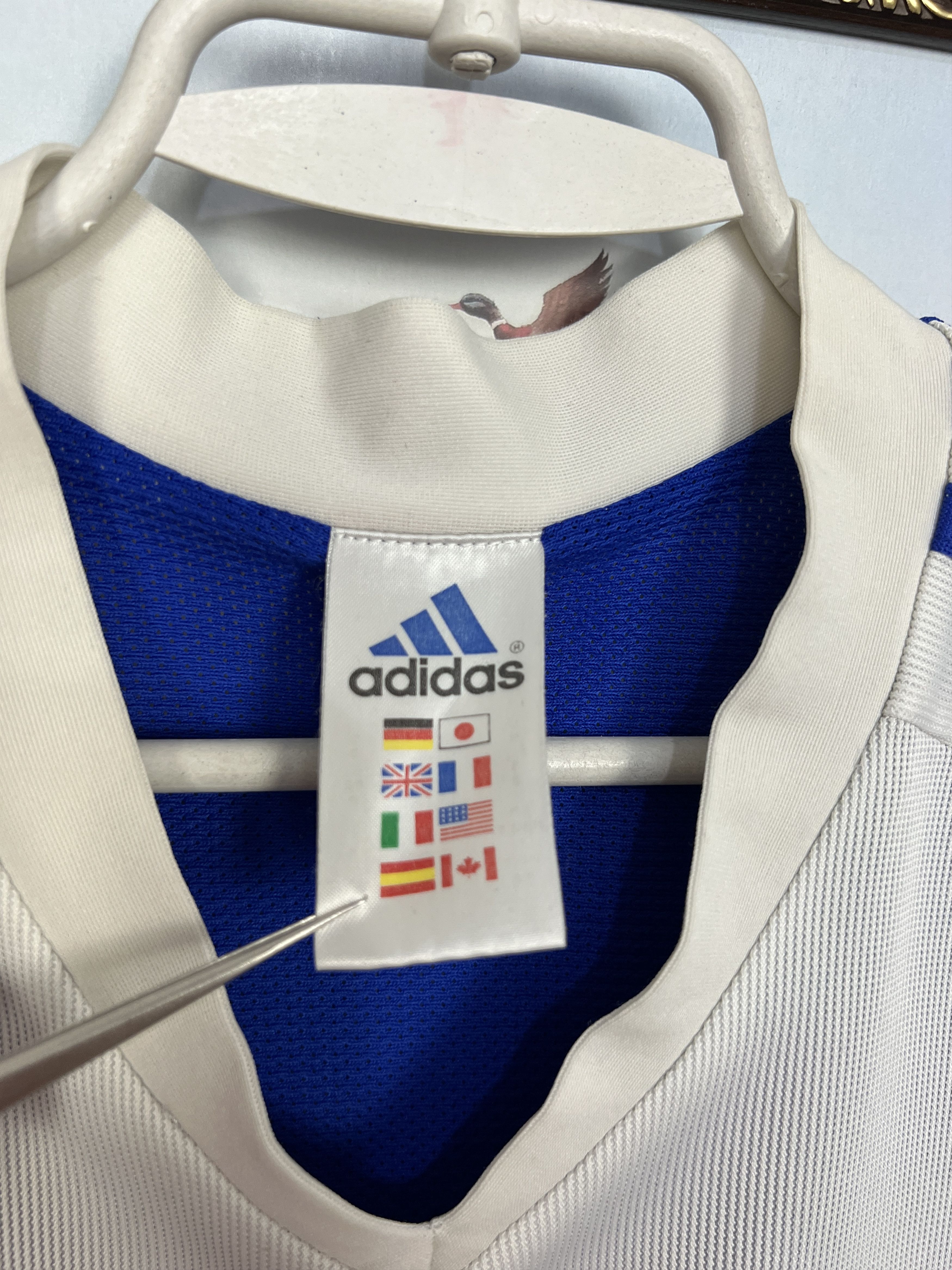 Adidas Finland Home football shirt Soccer #4 Hyypia Jersey Trikot Size US S / EU 44-46 / 1 - 6 Thumbnail