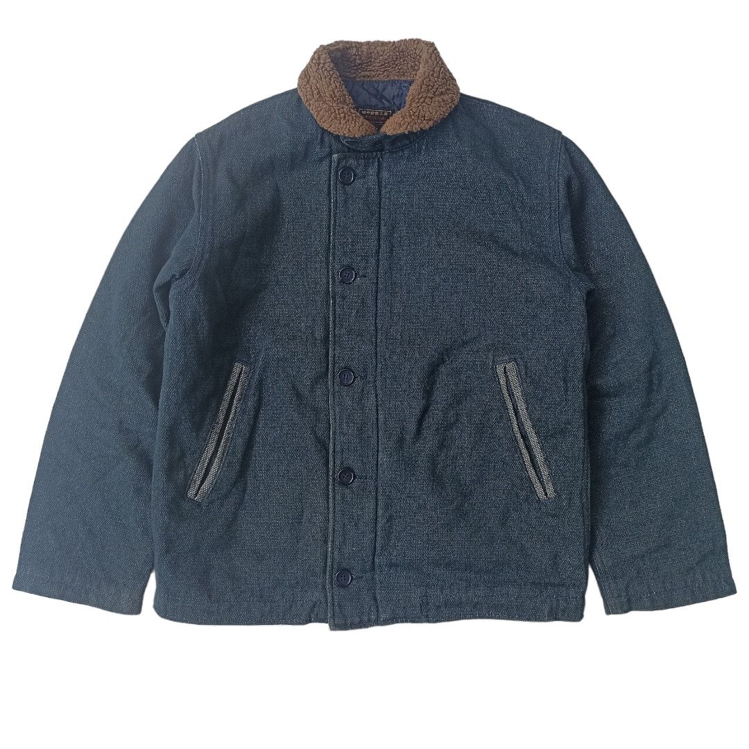 Eternal Vintage Y2K Eternal N1 Navy Deck Jacket Size US S / EU 44-46 / 1 - 1 Thumbnail