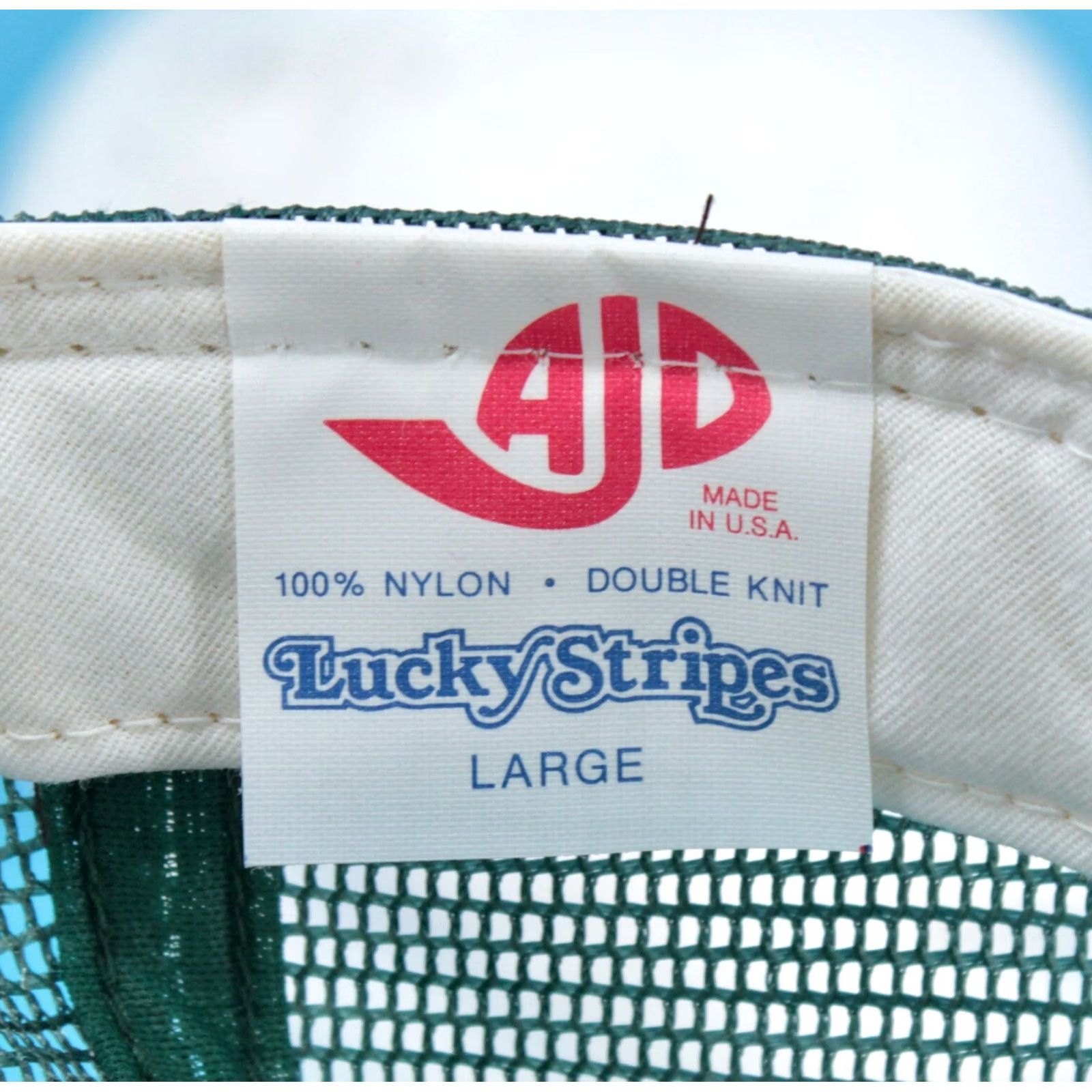 Vintage New Title: VINTAGE Oakland A'S AJD Lucky Stripes Snapback Hat - S L Size ONE SIZE - 6 Thumbnail