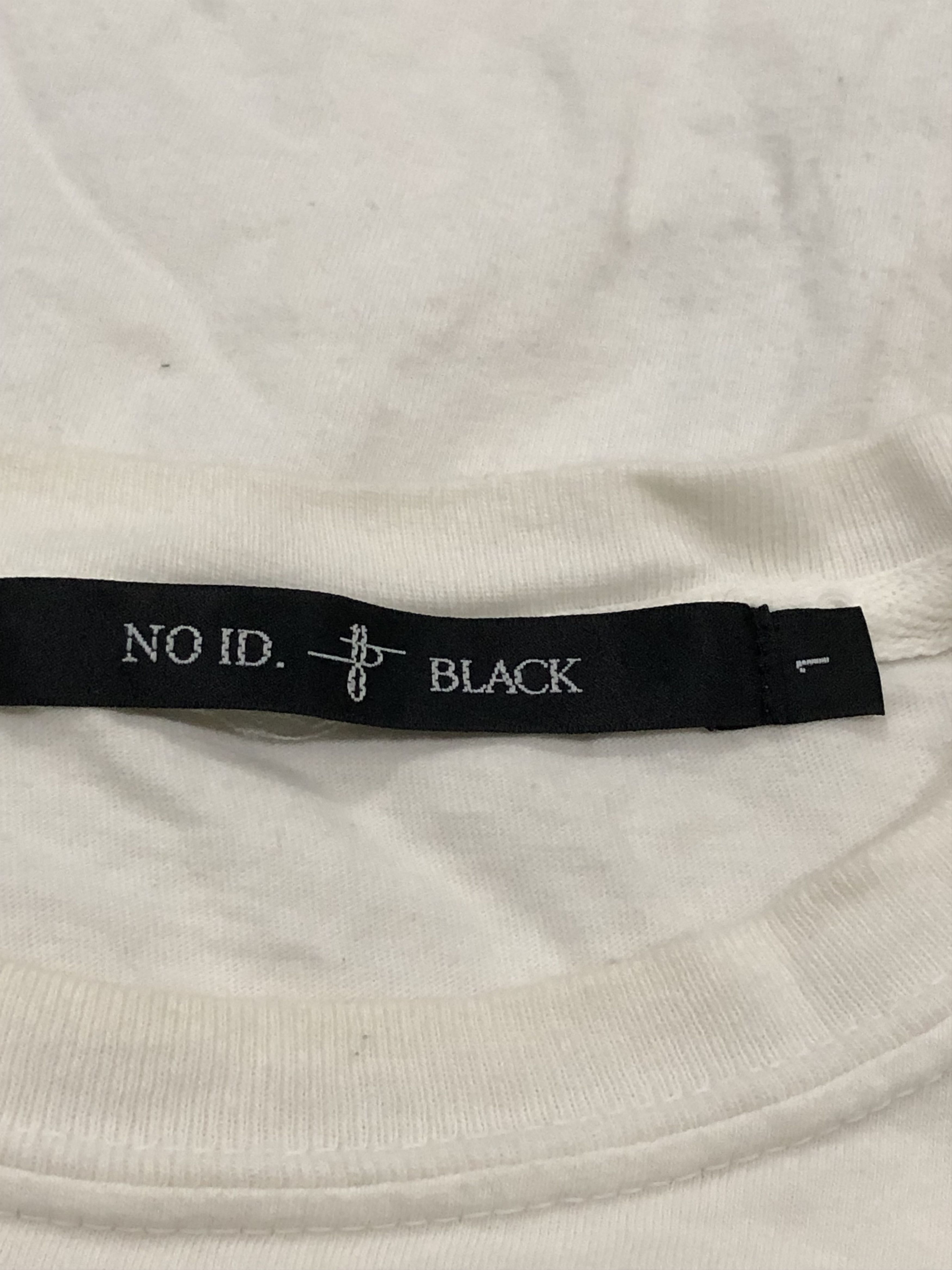 Designer × NO ID × Vintage Rare Vintage Designer No ID Black Fuck The World Tees Size US XL / EU 56 / 4 - 5 Thumbnail