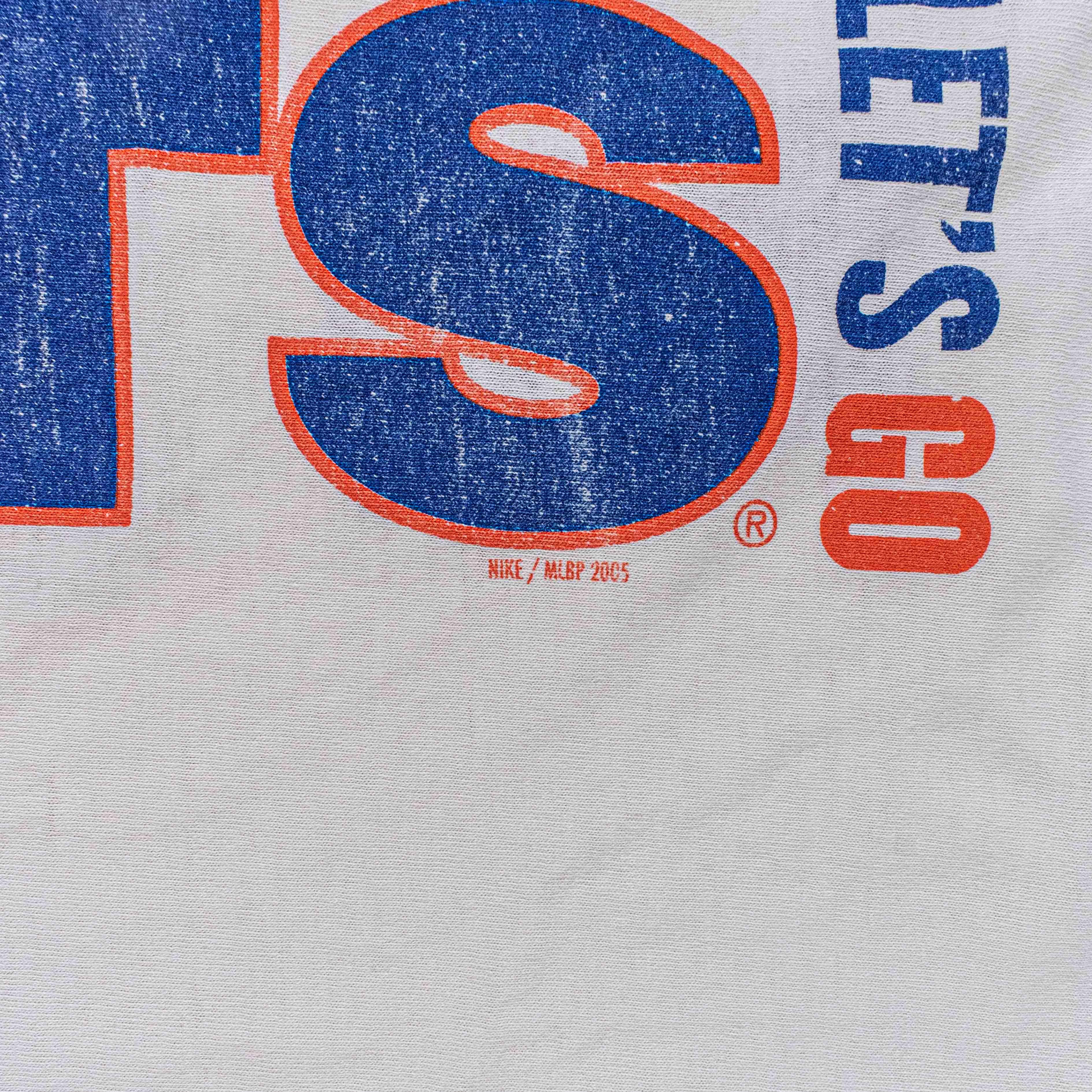 Nike Vintage New York Mets Nike Center Swoosh T-Shirt Y2K Logo Size US XL / EU 56 / 4 - 20 Thumbnail