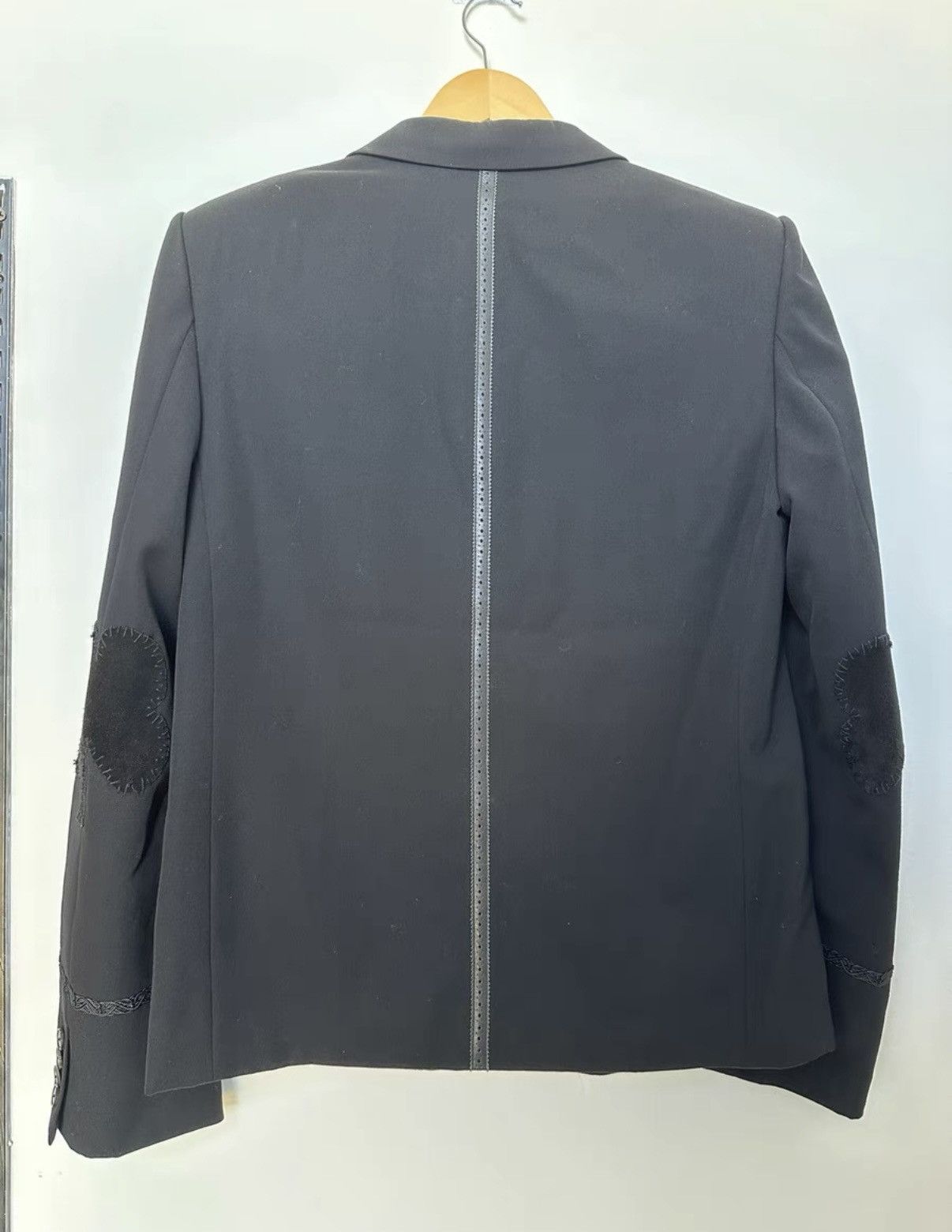 Number (N)ine Number (N)ine 06AW Noir Peaked Lapel Blazer Size US L / EU 52-54 / 3 - 2 Thumbnail