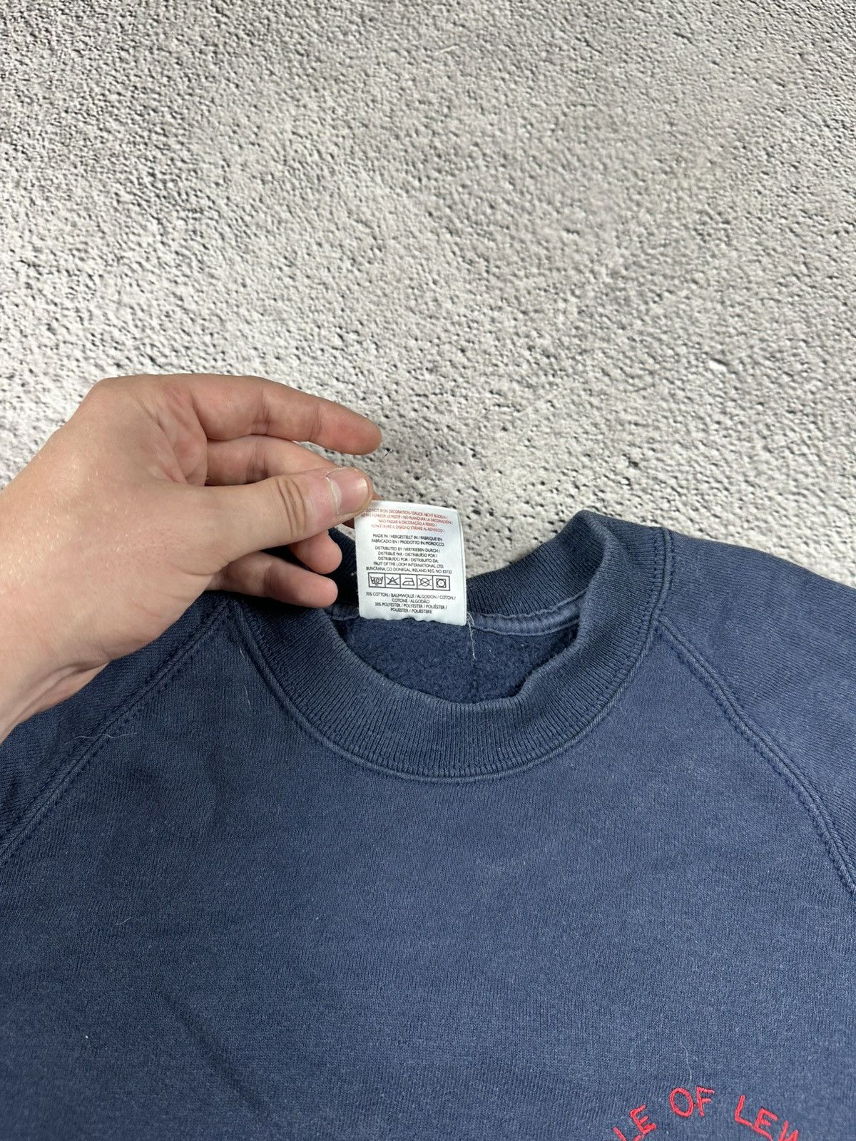 Fruit Of The Loom Vintage Fruit of the Loom Sweats Y2K Faded 90s Japan Size US XL / EU 56 / 4 - 6 Thumbnail