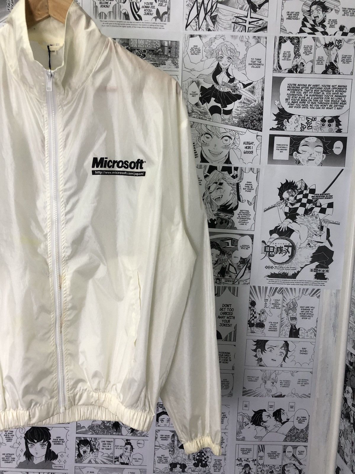 Microsoft × Vintage 🔥Rare🔥Microsoft 98 Windbreaker Jacket Size US XL / EU 56 / 4 - 3 Thumbnail