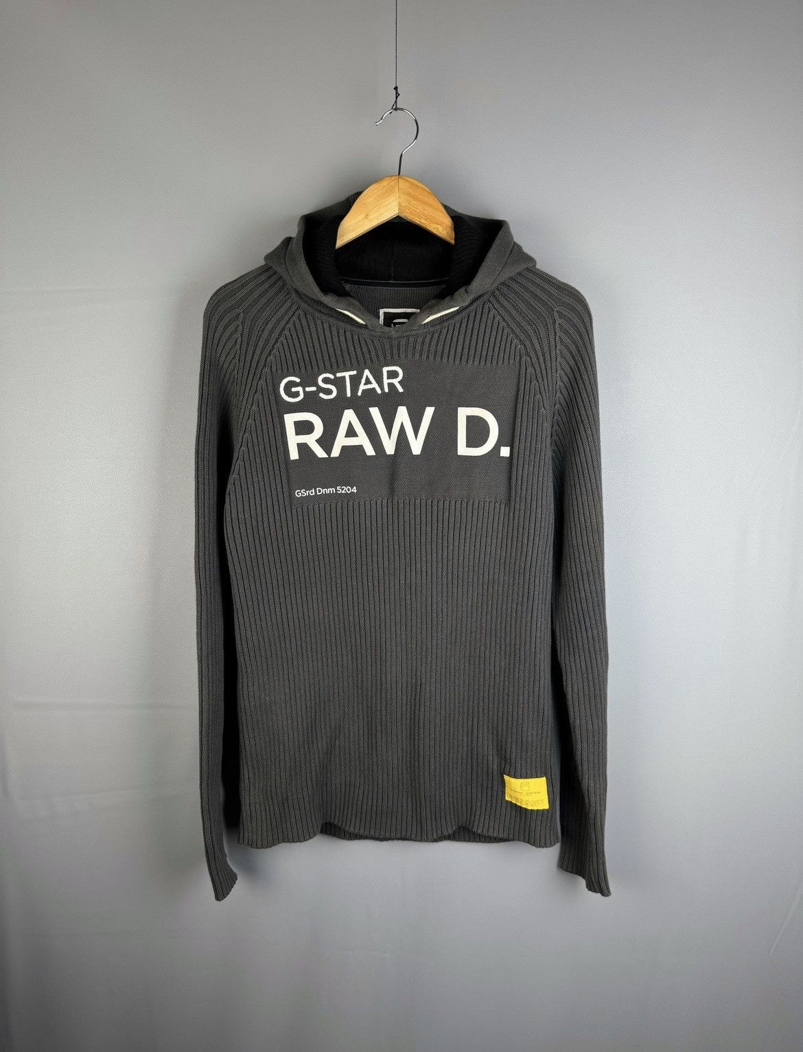 G-Star G-Star Raw Terrain Hooded Knit Sweater Rare Size XL Size US XL / EU 56 / 4 - 3 Thumbnail