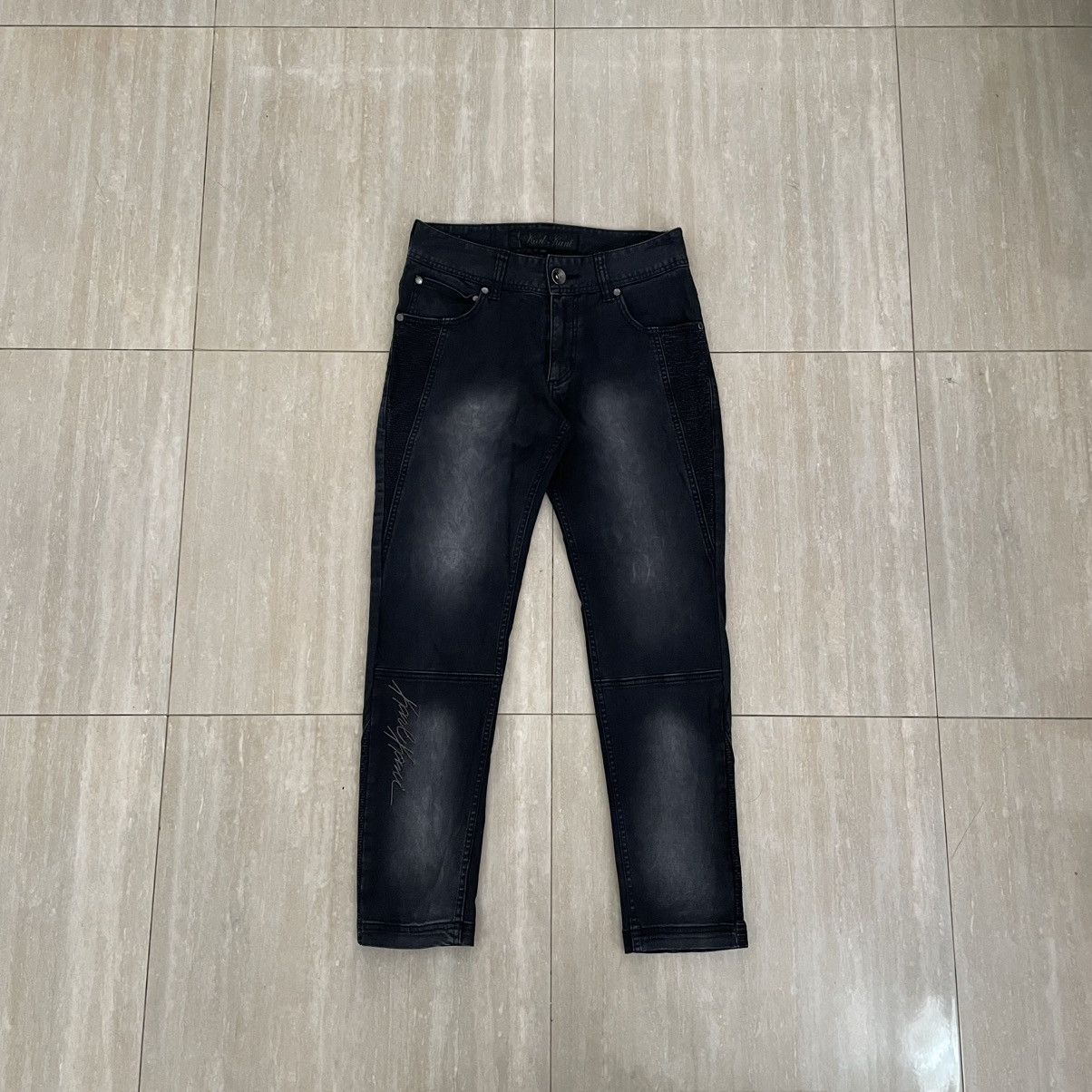 Japanese Brand Karl Kani Washed Jeans Size US 30 / EU 46 - 1 Thumbnail
