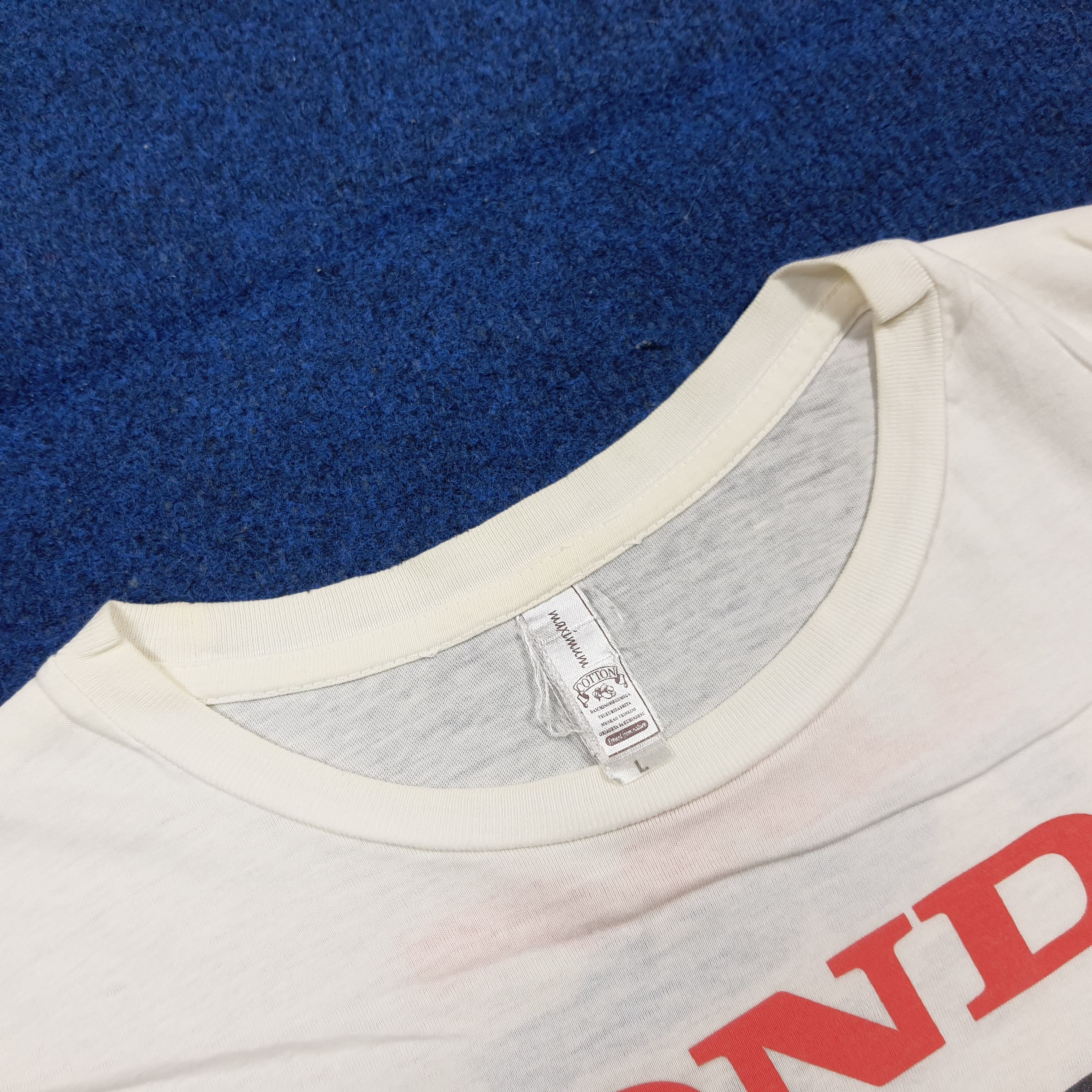 Honda Vintage 2014 Akira Narita Honda HRC Racing T-Shirt C294N18 Size US L / EU 52-54 / 3 - 4 Thumbnail