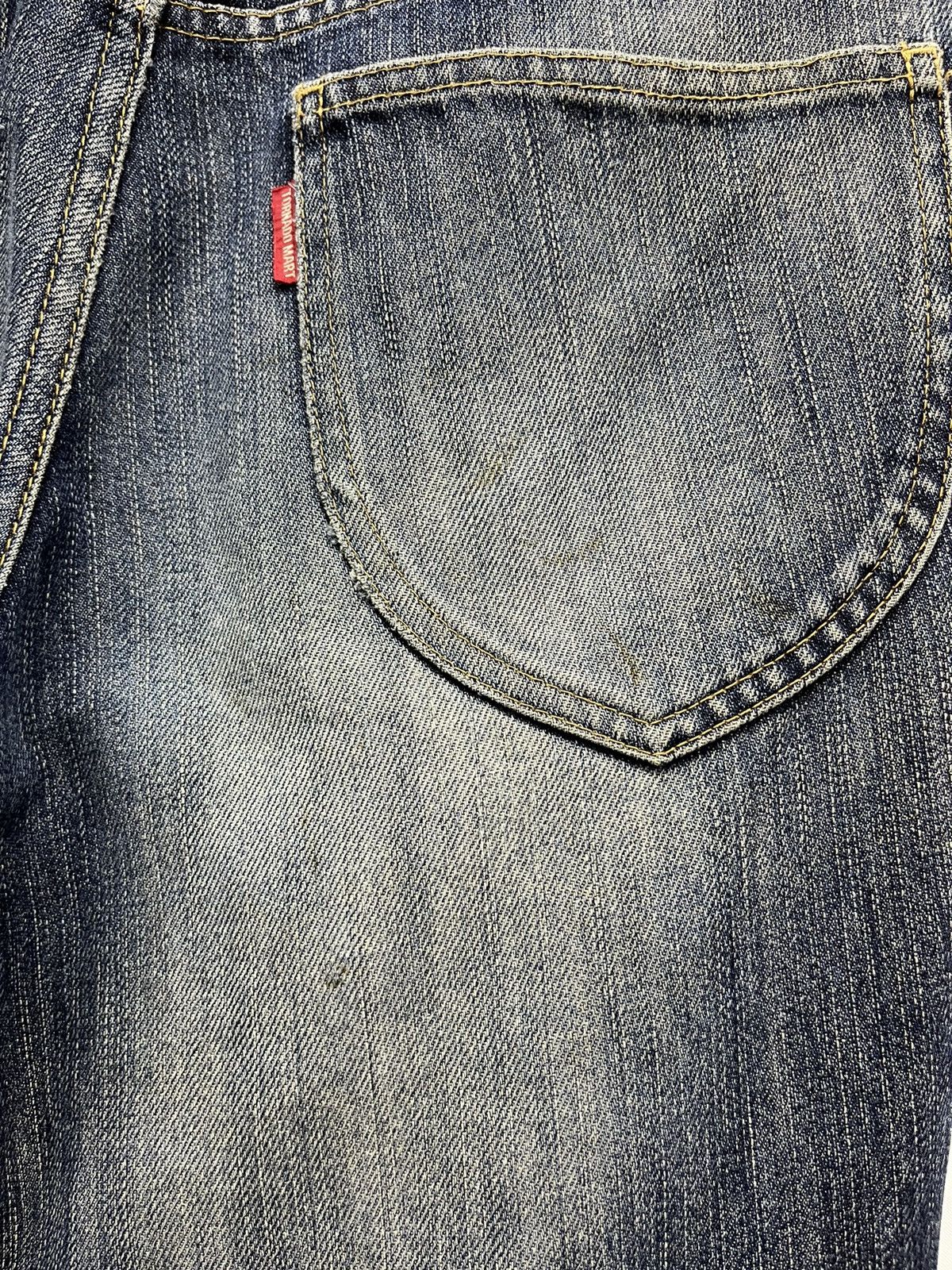 🔥SICK 90's TORNADO MART Natural Worn-Out Thrashed Flared 💥