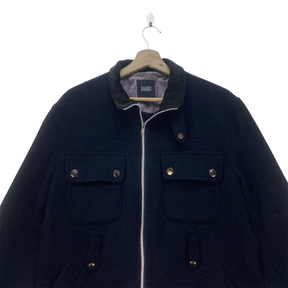 Designer × Japanese Brand × Takeo Kikuchi Japanese Brand Takeo Kikuchi Wool Heavy Coat Size US S / EU 44-46 / 1 - 2 Thumbnail