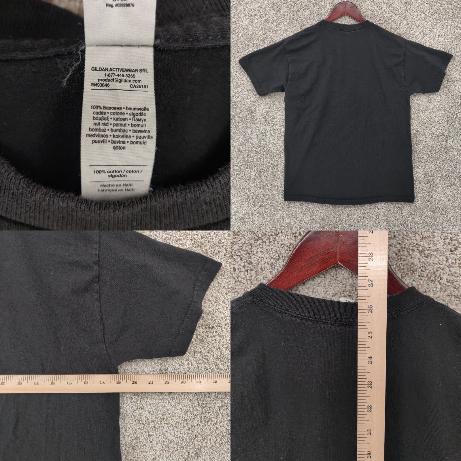 Nike Nike T Shirt Mens Medium Black Short Sleeve Heavyweight Knit 3D Graphic Logo Alstyle Apparel & Activewear Size US M / EU 48-50 / 2 - 8 Thumbnail
