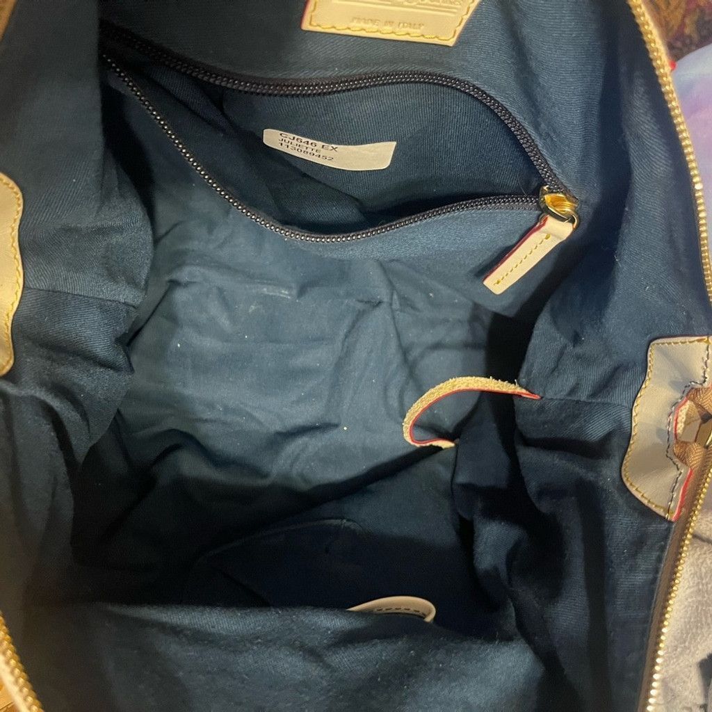 Dooney & Bourke Vintage Dooney & Burke beige large bag Size ONE SIZE - 9 Thumbnail