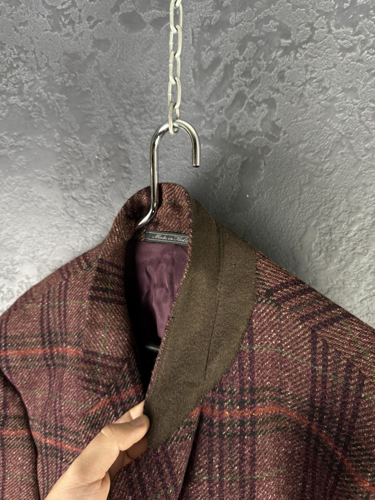 Versace Vintage Gianni Versace 80s-90s Double Breasted Blazer Wool Size 50R - 6 Thumbnail