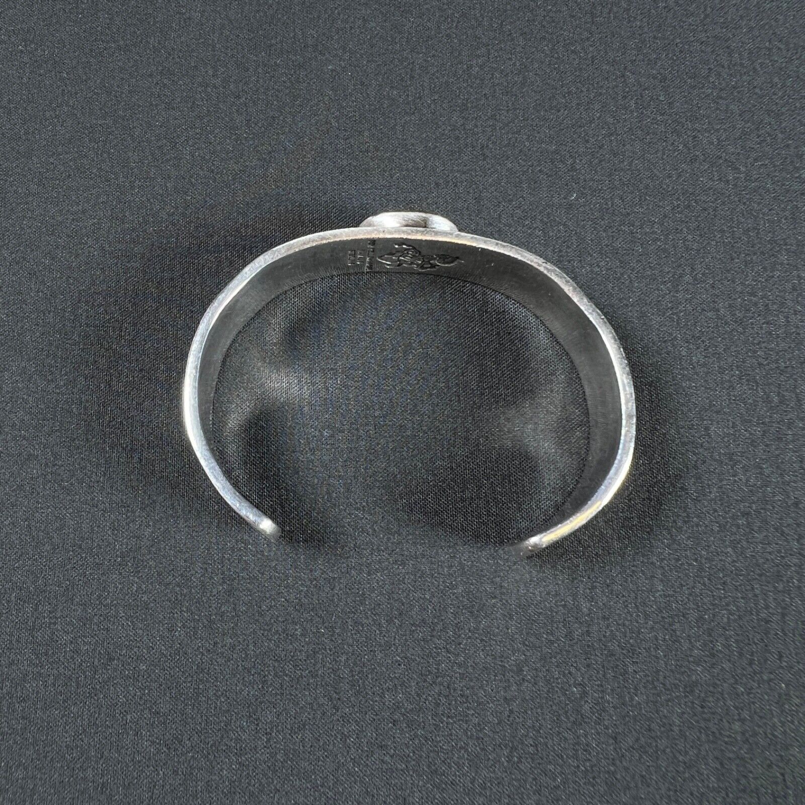 Vintage BEN YELLOW HORSE NAVAJO STERLING TURQUOISE SILVER BRACELET Size ONE SIZE - 9 Thumbnail