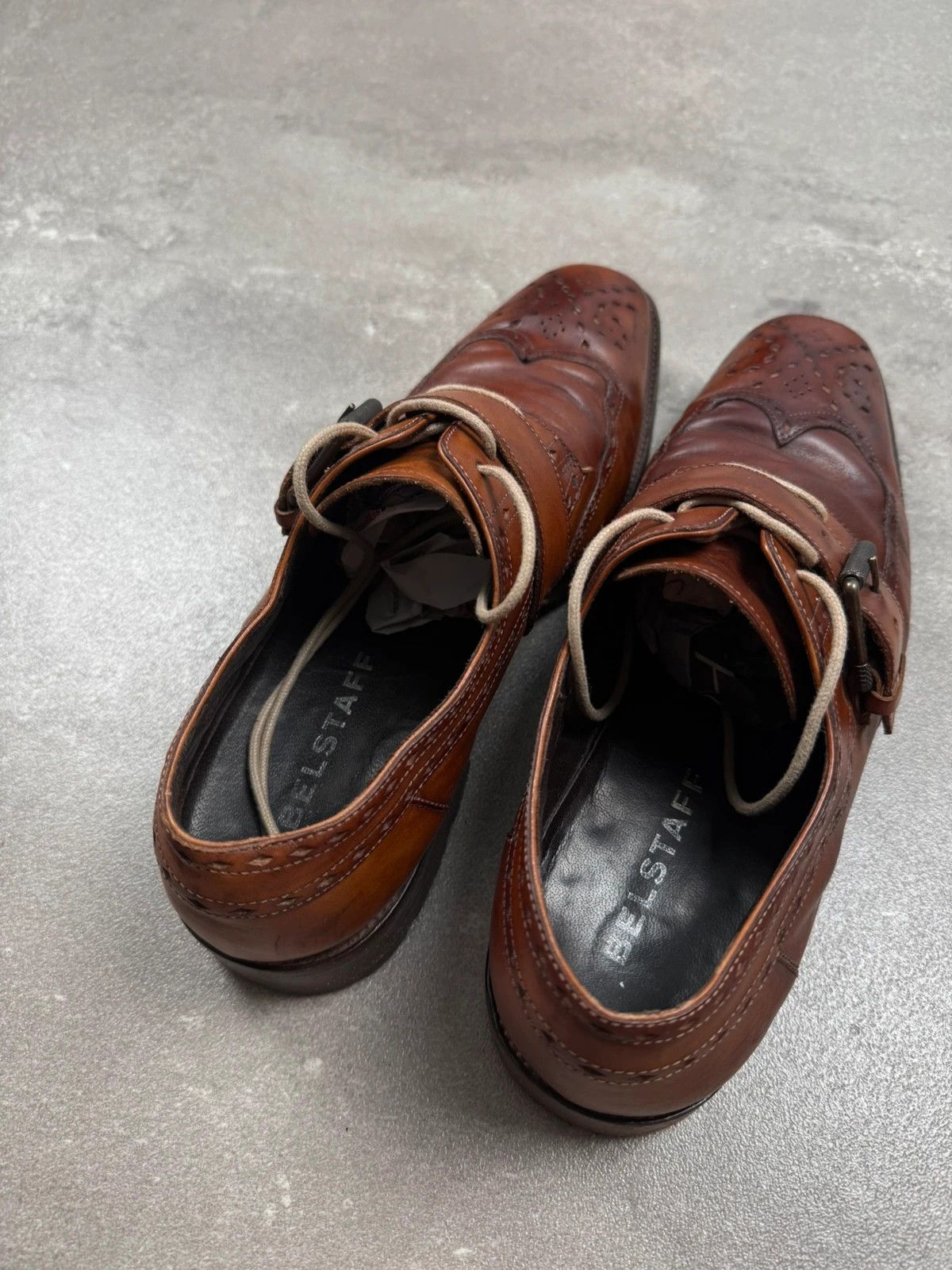 Belstaff Bellstaff shoes boots old money street wear luxury 90s 1990s Size US 10 / EU 43 - 9 Thumbnail