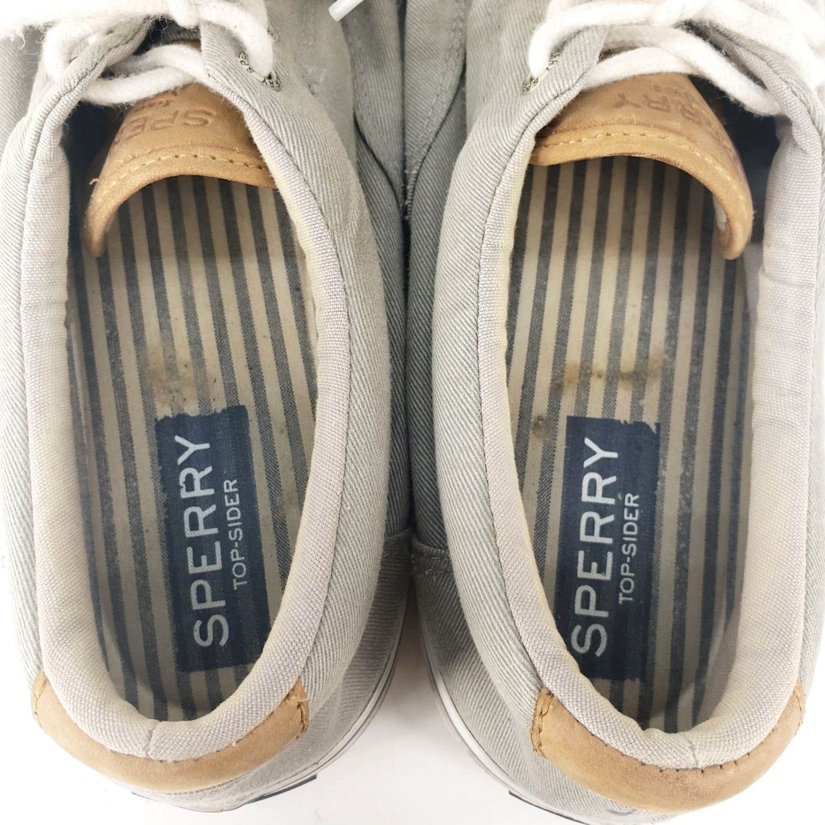 Sperry SPERRY Men’s Sneaker STS22045 GREY Striper II CVO Vulcanized Sneaker SIZE 11M Cant be N/A Size US 11 / EU 44 - 7 Thumbnail