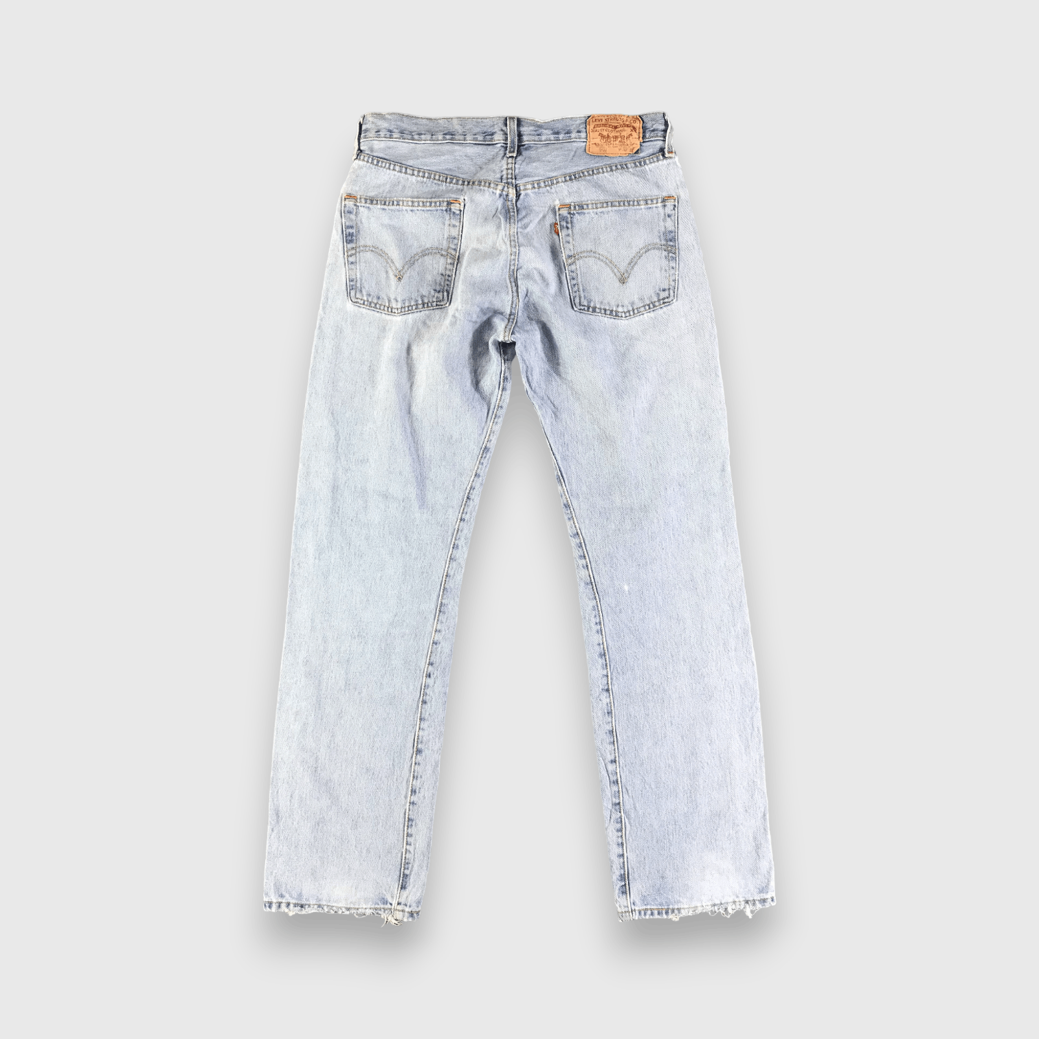 Levi's Vintage 90s Blue Wash Levis 501 Jeans-J3005 Size US 34 / EU 50 - 2 Thumbnail