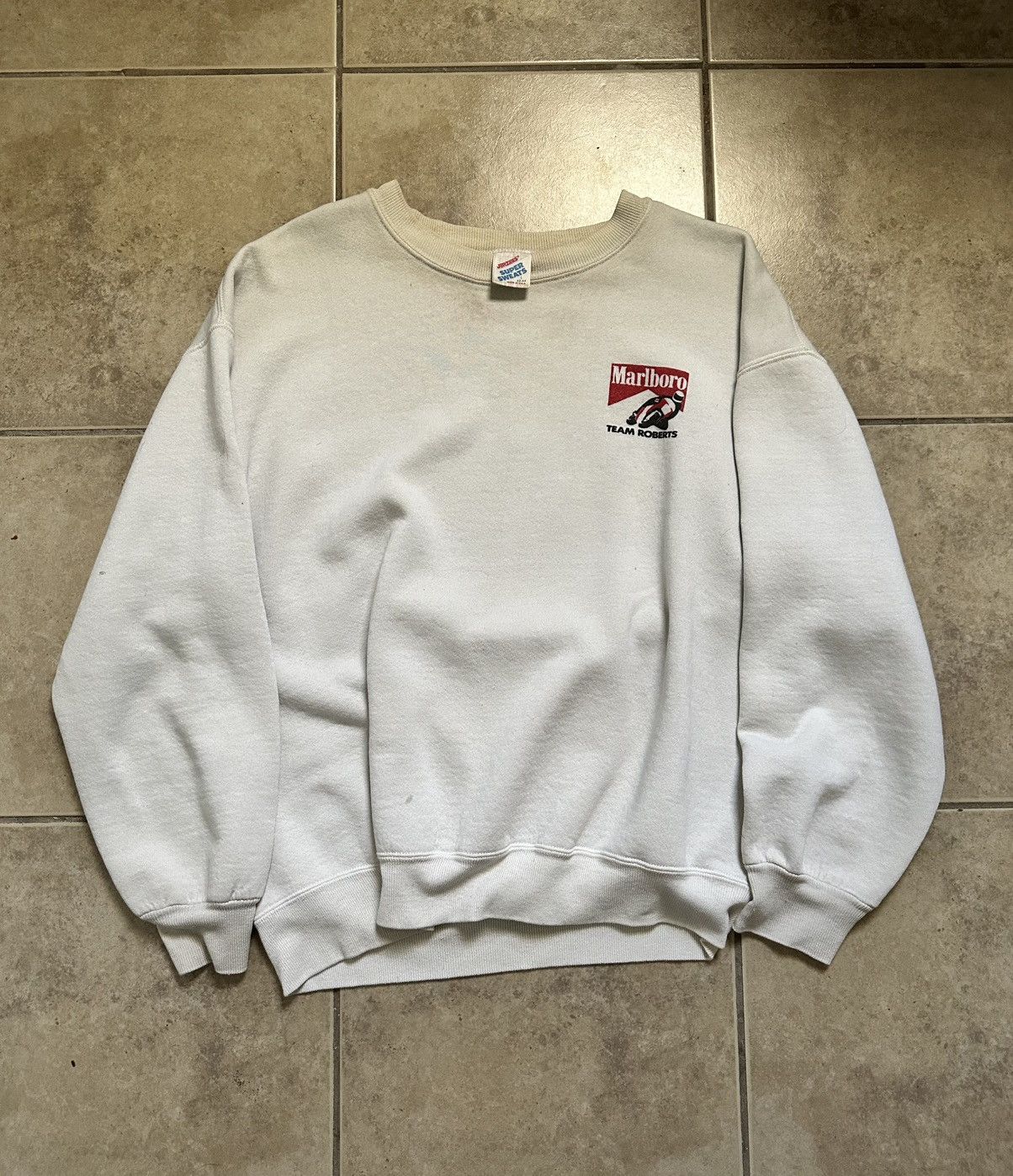 Vintage Vintage 90s Yamaha Marlboro MotoGP Sweatshirt Size US L / EU 52-54 / 3 - 2 Thumbnail