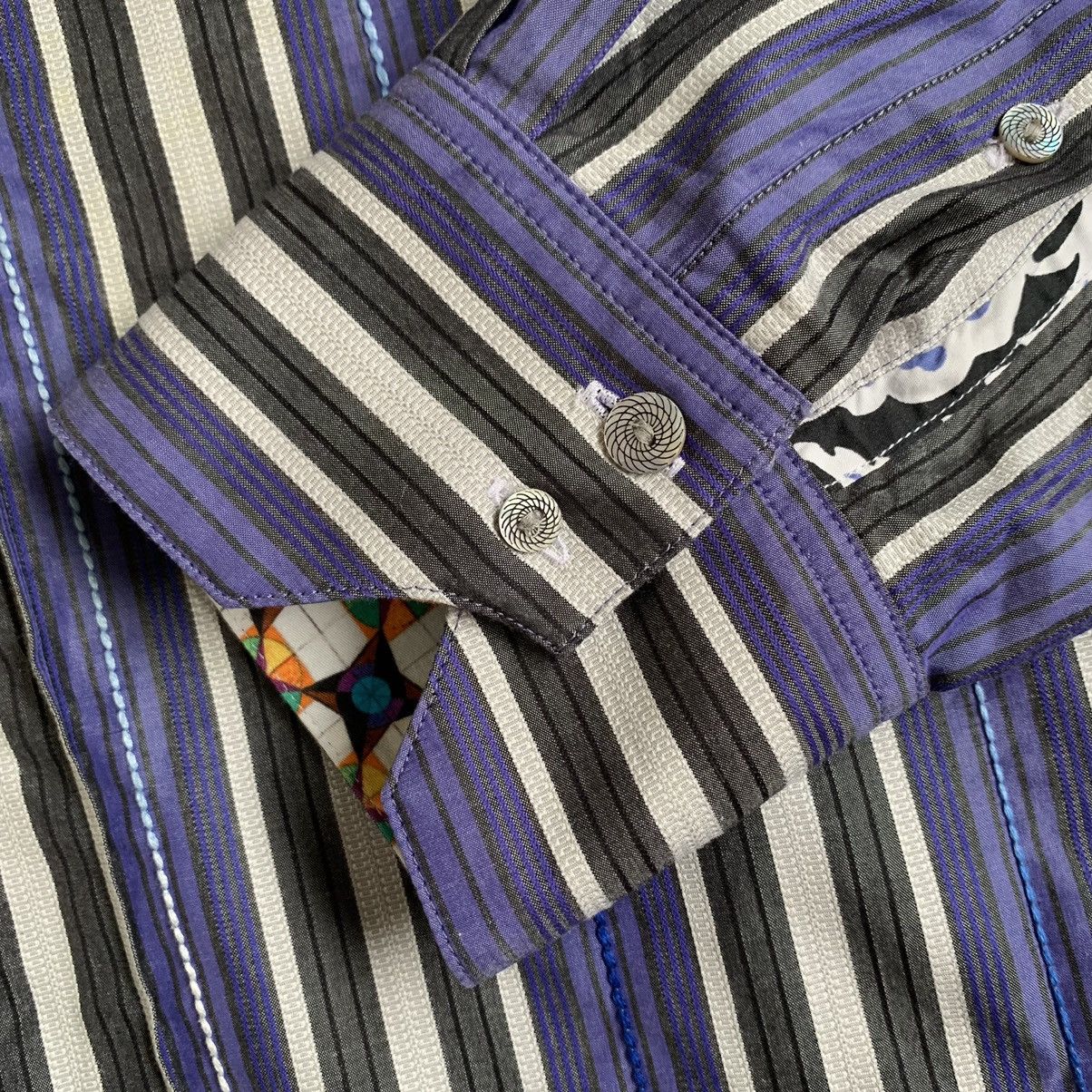 Robert Graham × Vintage Vintage Robert Graham Cotton long sleeve shirt Size US XL / EU 56 / 4 - 3 Thumbnail