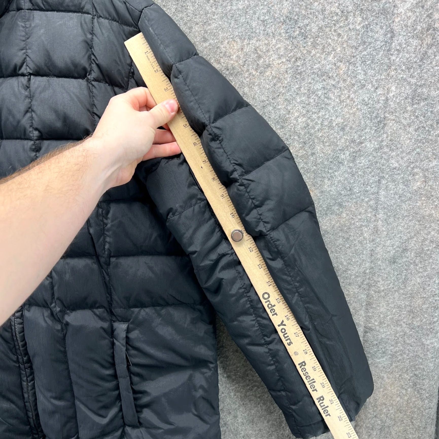 Calvin Klein VINTAGE Calvin Klein Puffer Jacket Men Large Black Full Zip Nylon Goose Down Winter Fill Jacket Size US L / EU 52-54 / 3 - 4 Thumbnail