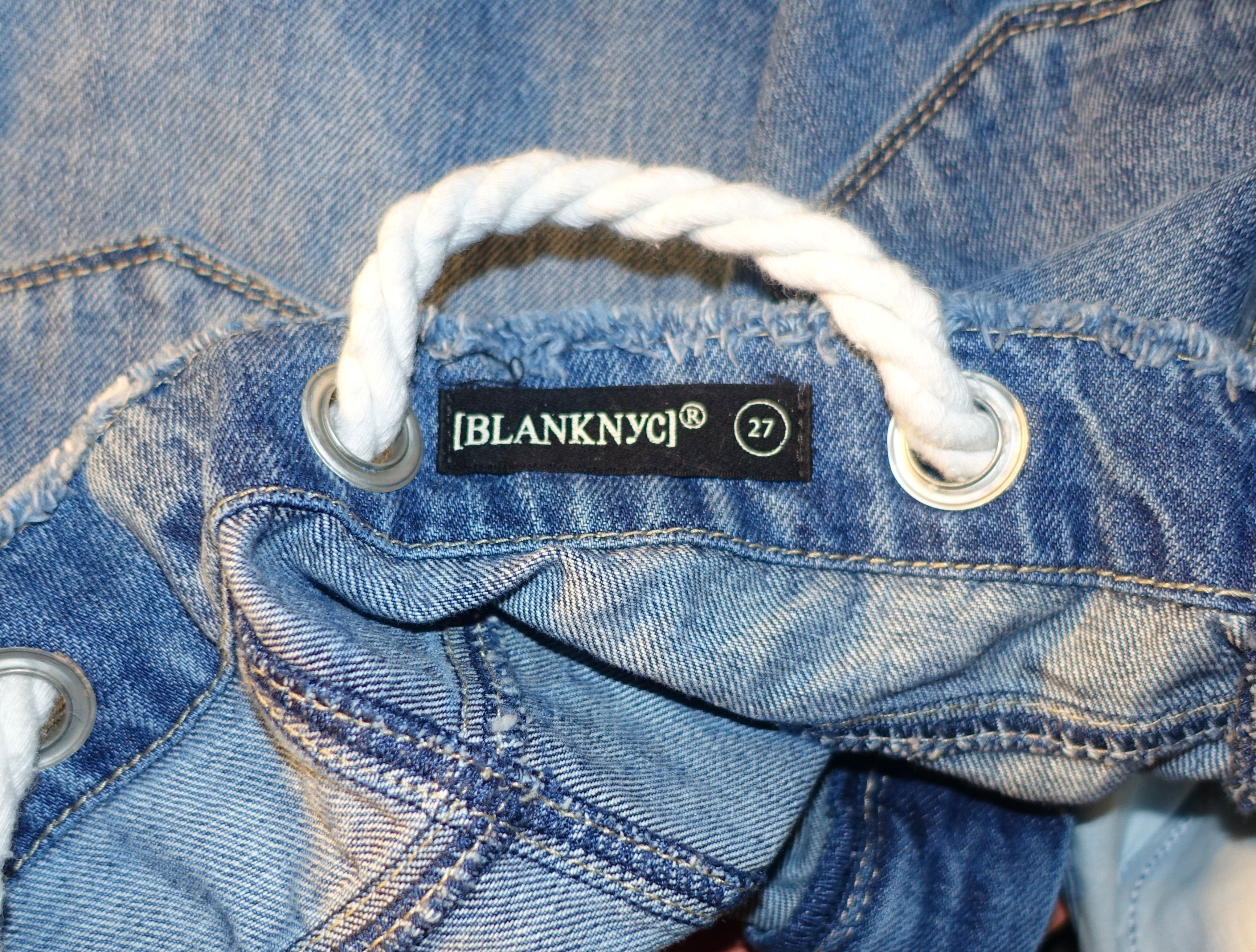 BLANKNYC Blank NYC Denim Jean Skirt Rope Belt W27 Size 27" / US 4 / IT 40 - 7 Thumbnail