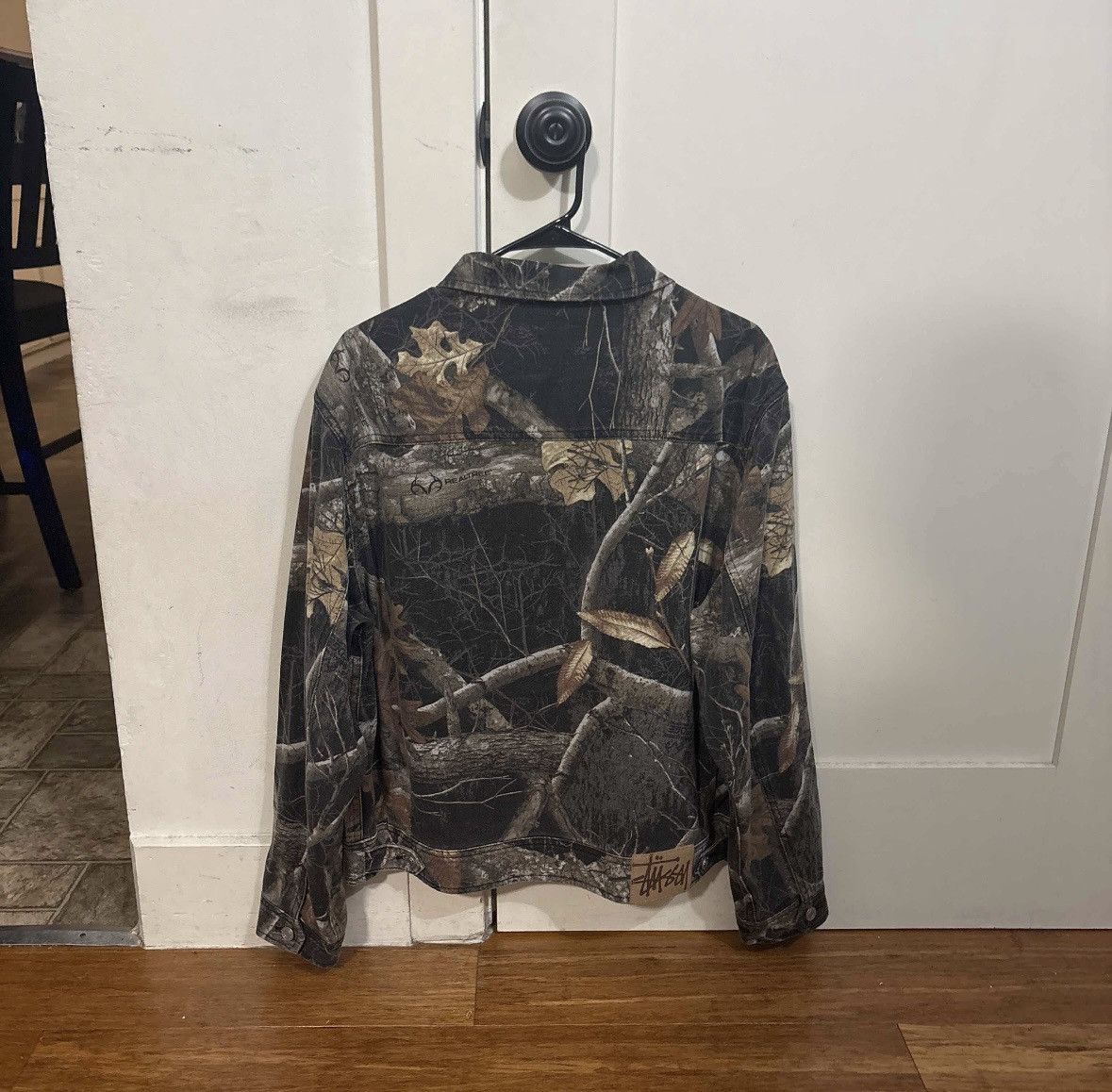 Realtree × Stussy Stussy Realtree Edge Zip Work Jacket | Grailed