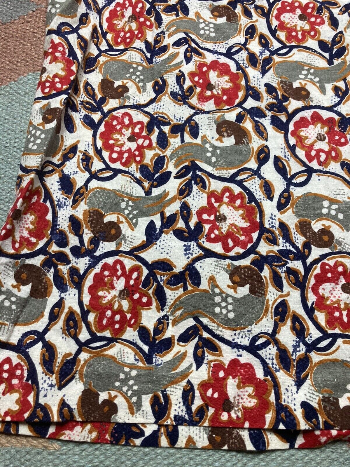 Sears × Vintage VTG 70s sears button shirt floral abstract adult medium Size US M / EU 48-50 / 2 - 5 Thumbnail