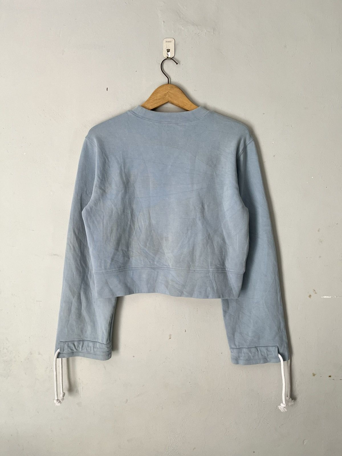 Calvin Klein Ss19 calvin klein cropped sweatshirt Size S / US 4 / IT 40 - 2 Thumbnail