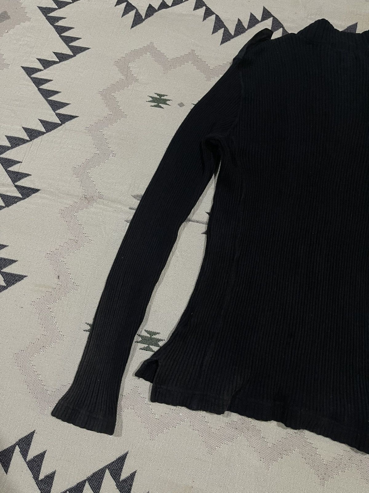 Tete Homme 90s TETE HOMME BY ISSEY MIYAKE HALF BUTTON KNITWEAR Size US M / EU 48-50 / 2 - 13 Thumbnail