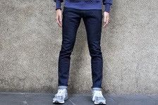 Indigo × Japan Blue Jeans × Samurai Jeans JBJ Selvaged 12.5oz "Circle" Stretch Denim Slim Tapered Fit Size US 30 / EU 46 - 2 Thumbnail