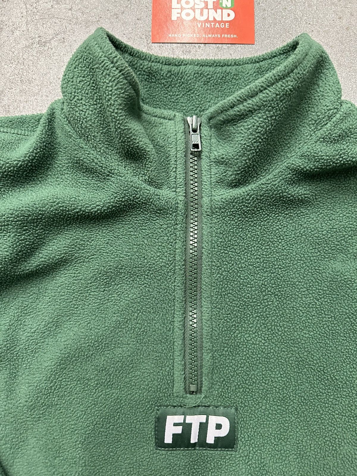 Fuck The Population FW18 FTP Sherpa Half Zip Fleece Jacket Size US L / EU 52-54 / 3 - 8 Thumbnail