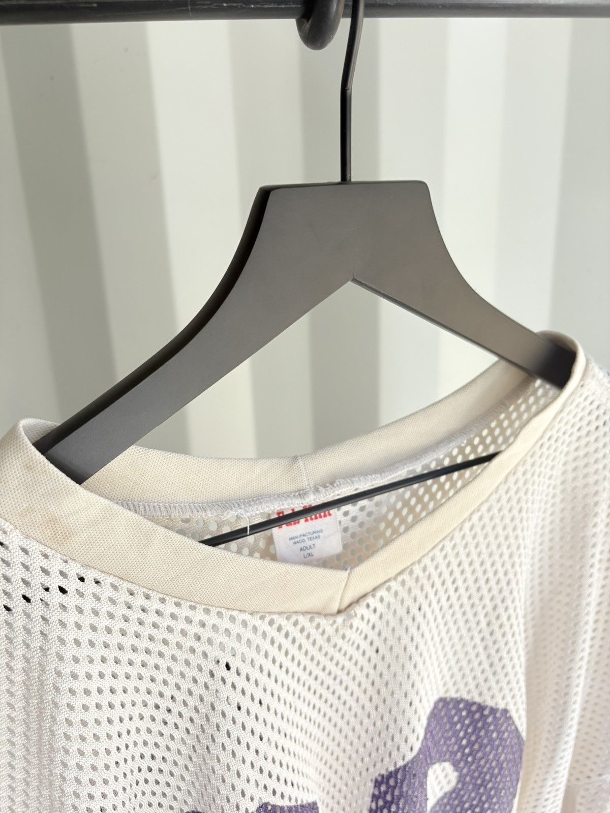 Vintage Vintage Football Mesh Jersey Thrashed GRUNGE Faded Size US M / EU 48-50 / 2 - 3 Thumbnail