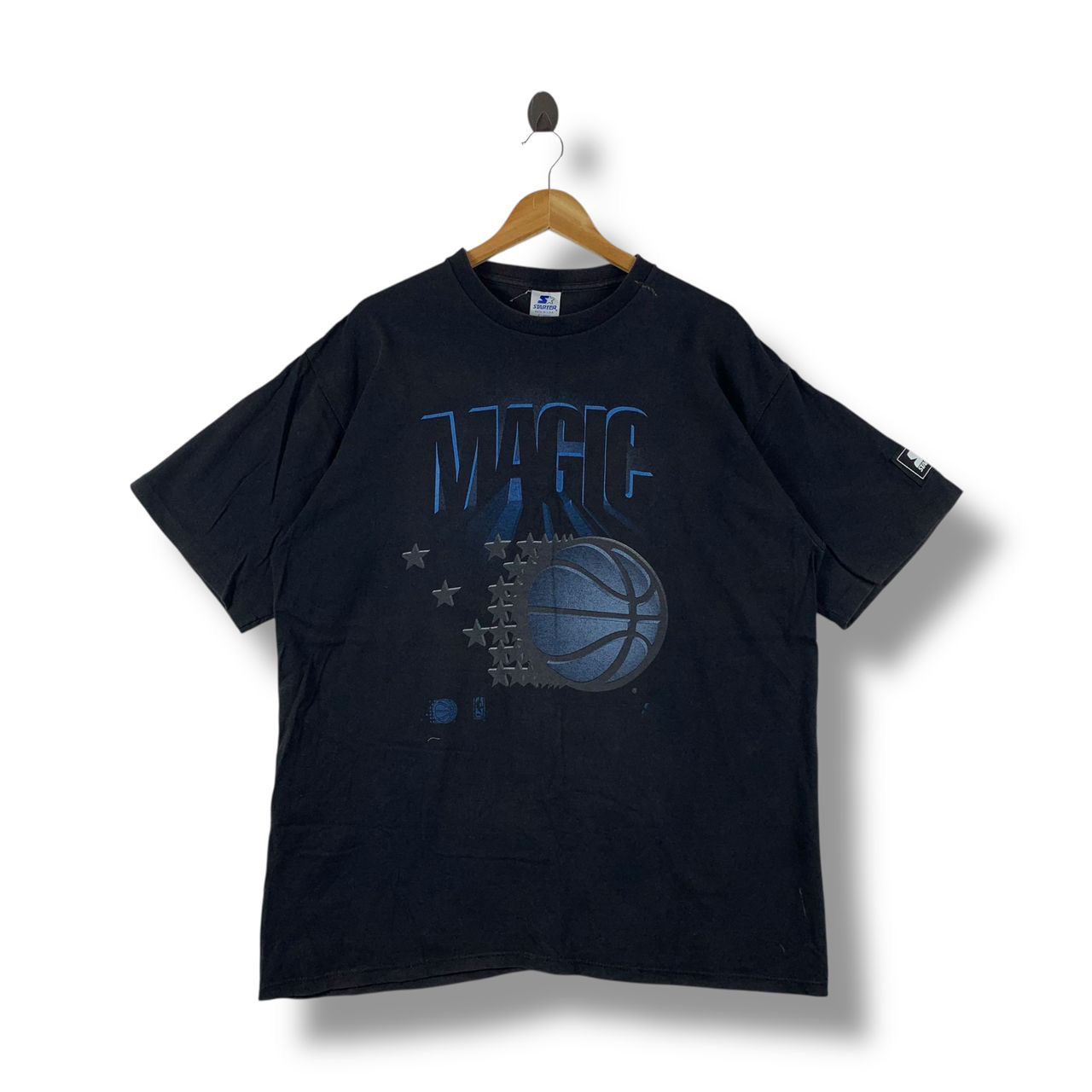 Vintage Vintage ORLANDO MAGIC starter tag Big logo print tee Size US XL / EU 56 / 4 - 1 Thumbnail