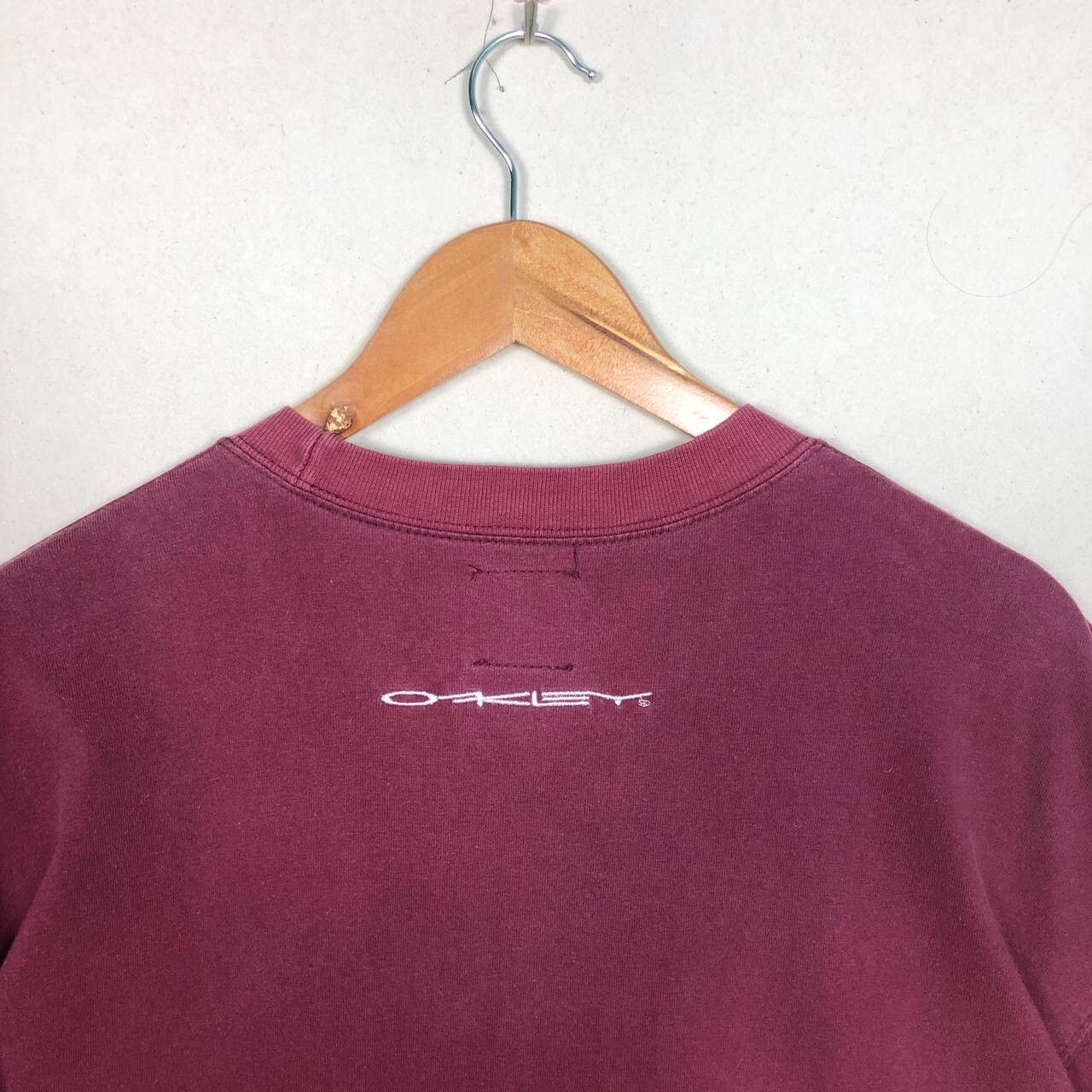 Oakley Vintage 1990s Oakley Centre Tee Size US M / EU 48-50 / 2 - 7 Thumbnail