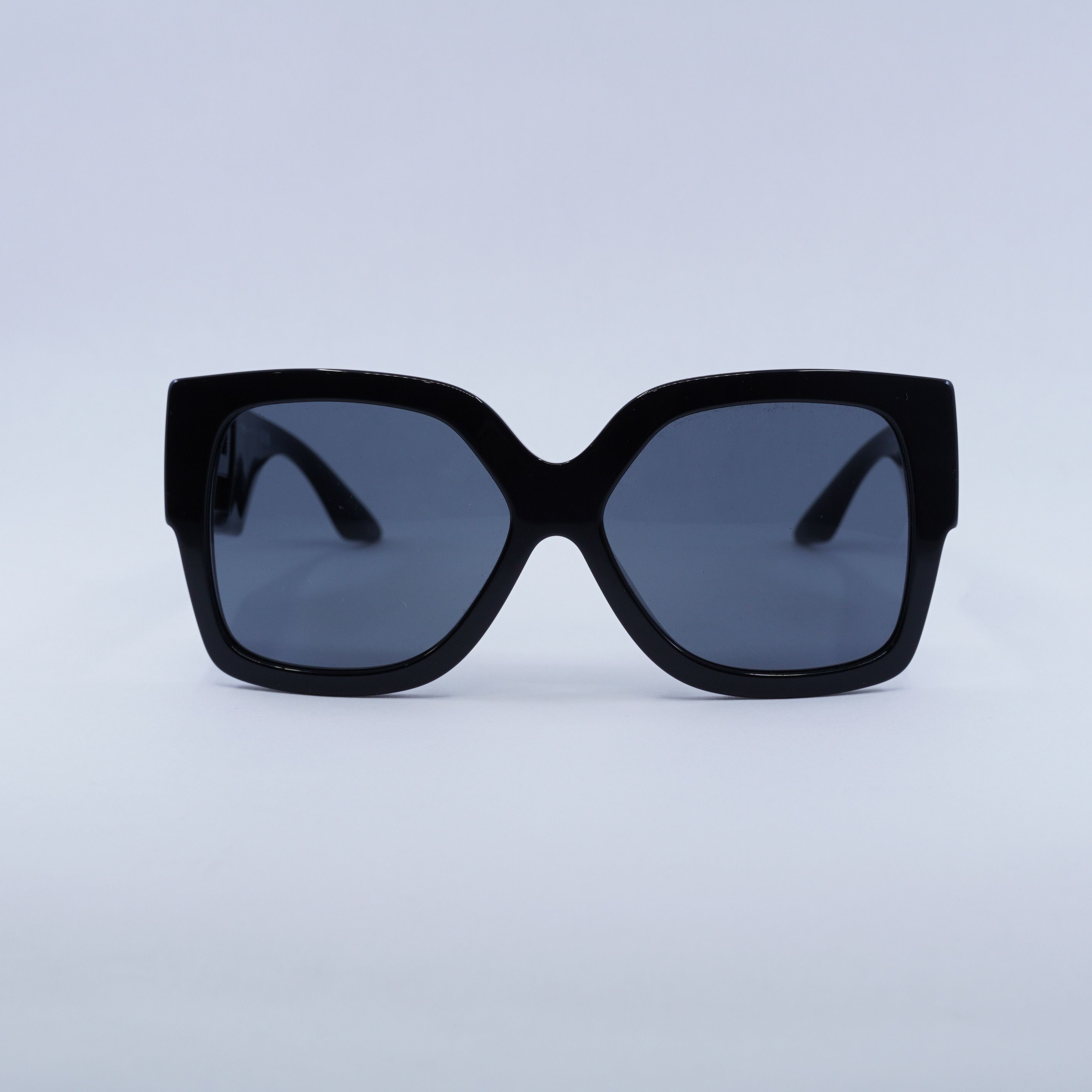 Versace Versace VE4402 GB1/87 Sunglasses Black Square Frame Size ONE SIZE - 4 Thumbnail