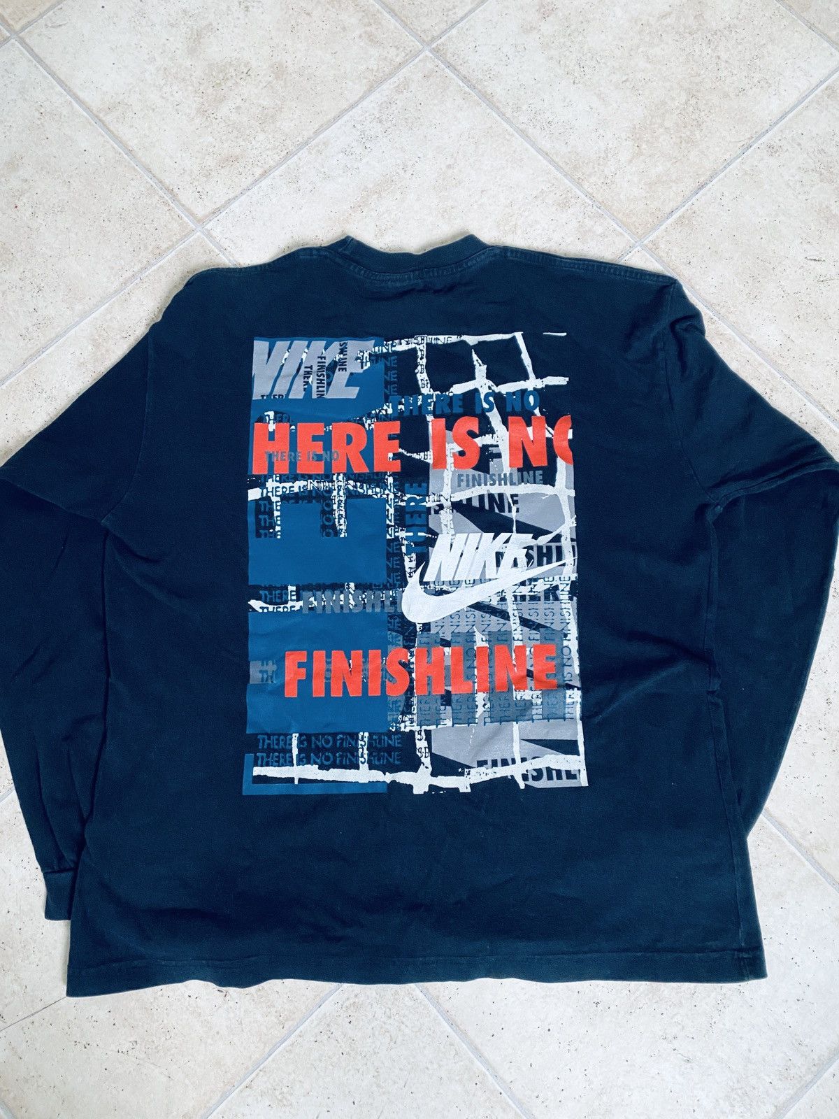 Nike 90s Swoosh Longsleeve Supreme Tn Stussy Size US XL / EU 56 / 4 - 5 Thumbnail