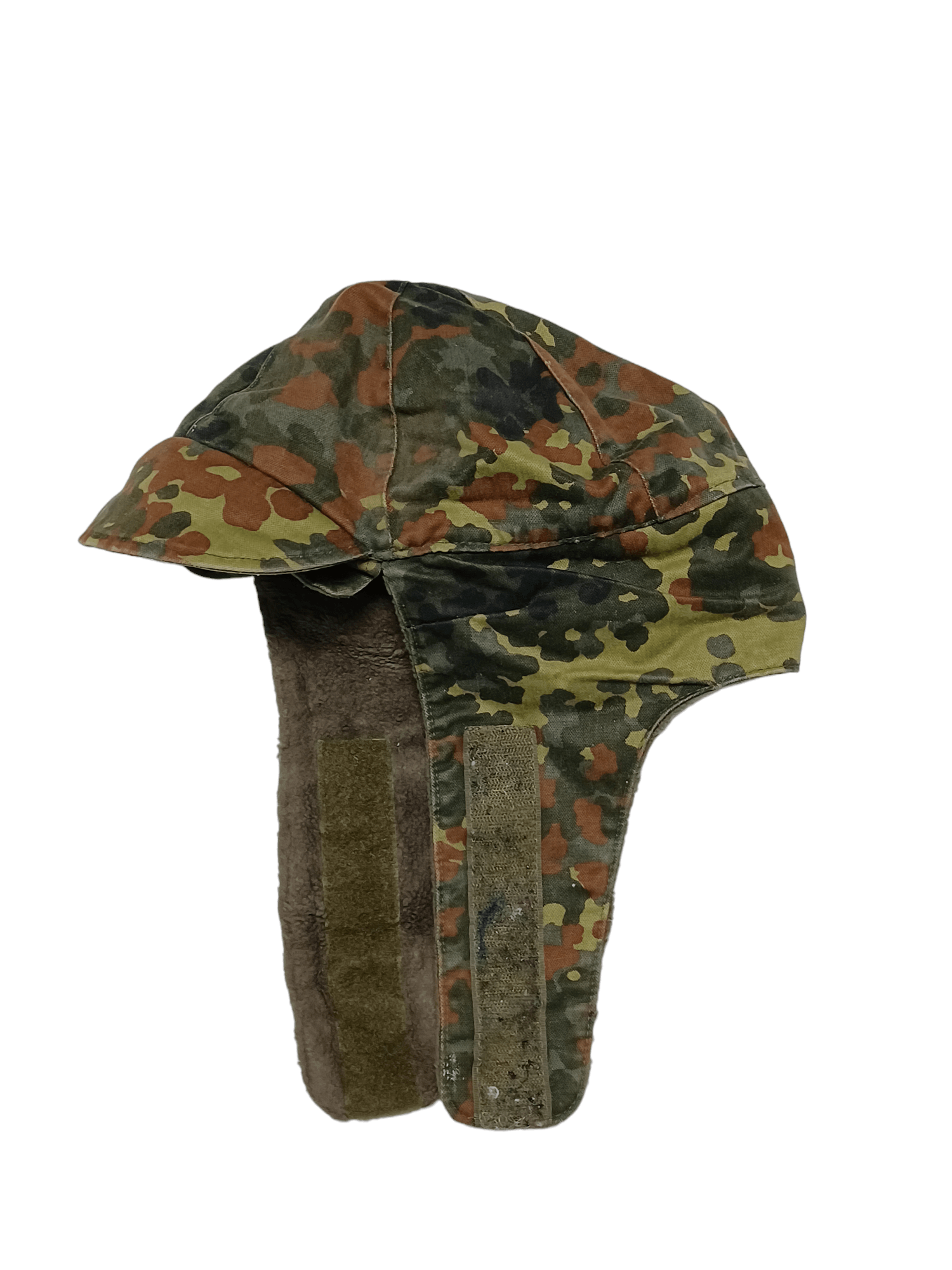 Other Y2K army camo Ushanka fur hat fuzzy vintage hype alt rare Size ONE SIZE - 1 Thumbnail