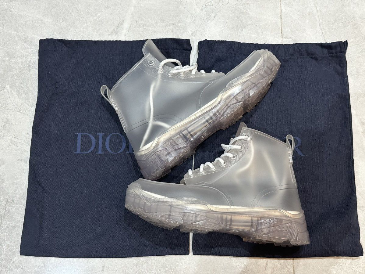 Daniel Arsham × Dior Dior x Daniel Arsham Transparent Relic Boots Size US 8.5 / EU 41-42 - 3 Thumbnail