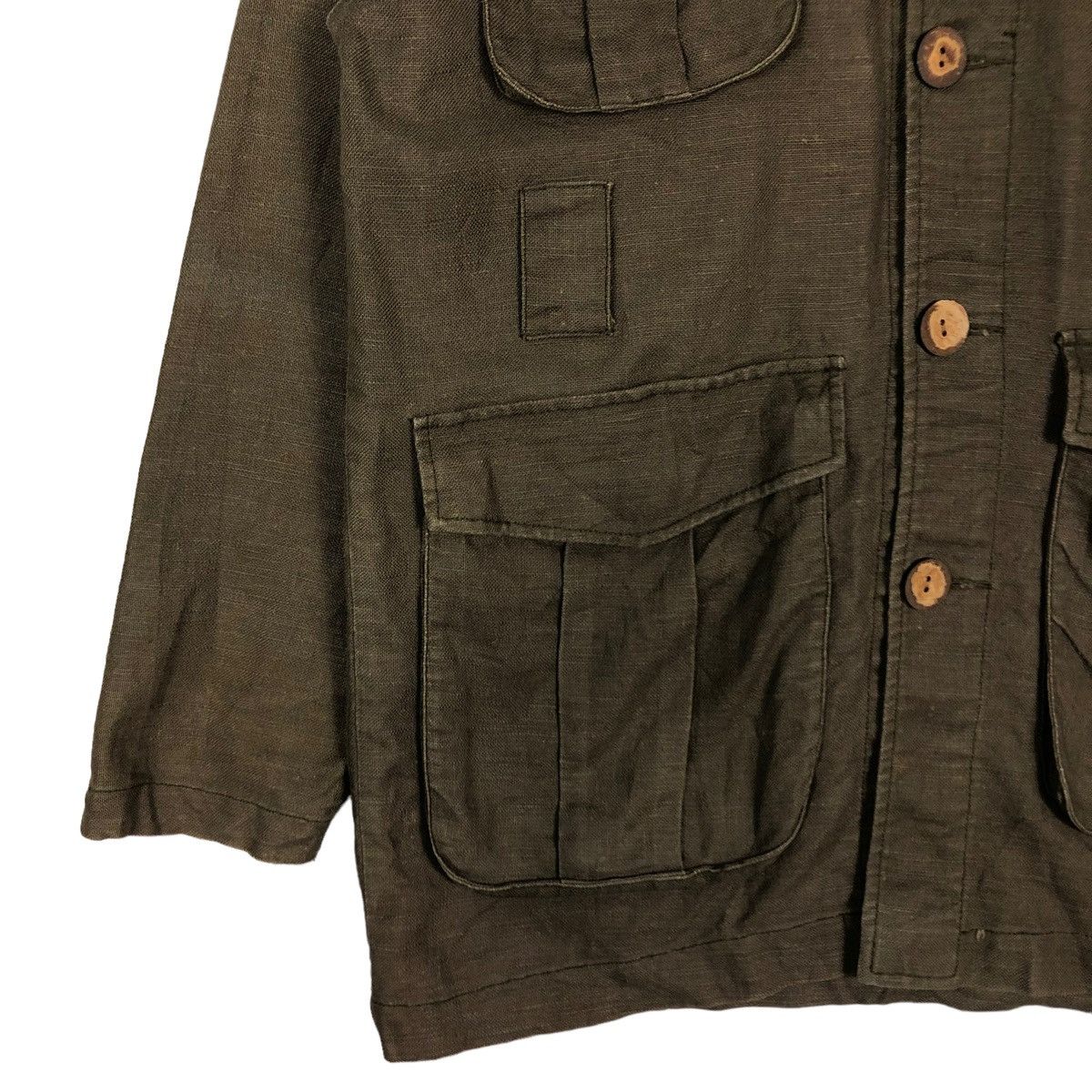 Japanese Brand 🔥Vintage Cargo Multi Pocket Jacket Neo Blood Issey Miyake Size US M / EU 48-50 / 2 - 7 Thumbnail