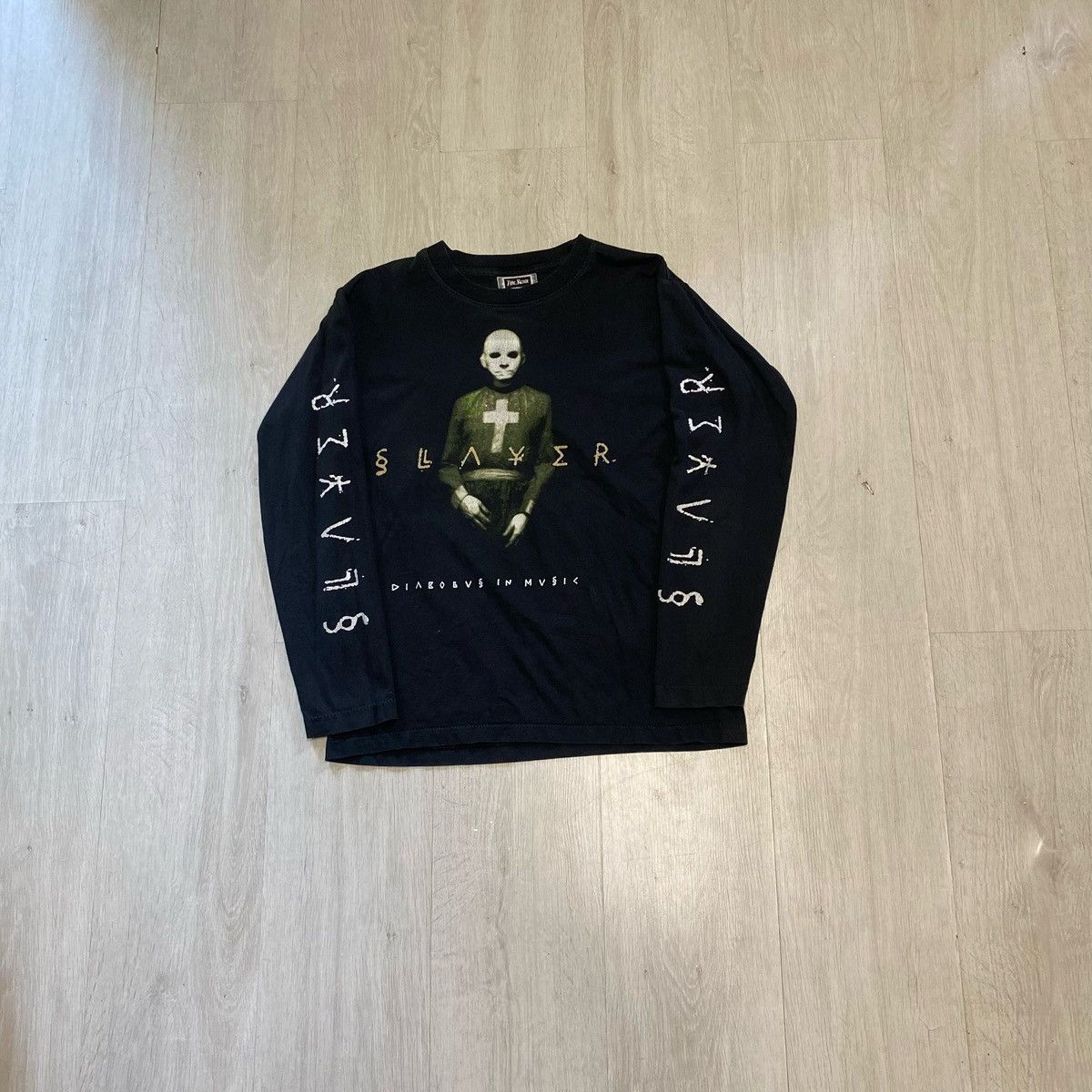 Vintage Vintage early 00s Slayer longsleeve tshirt Size US M / EU 48-50 / 2 - 1 Thumbnail