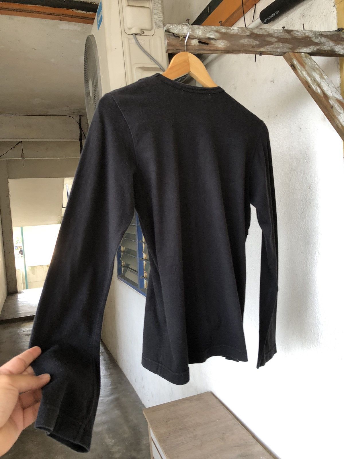 Comme des Garcons Comme des Garcons Faded Bondage Punk Long Sleeve Tshirt Size S / US 4 / IT 40 - 12 Thumbnail
