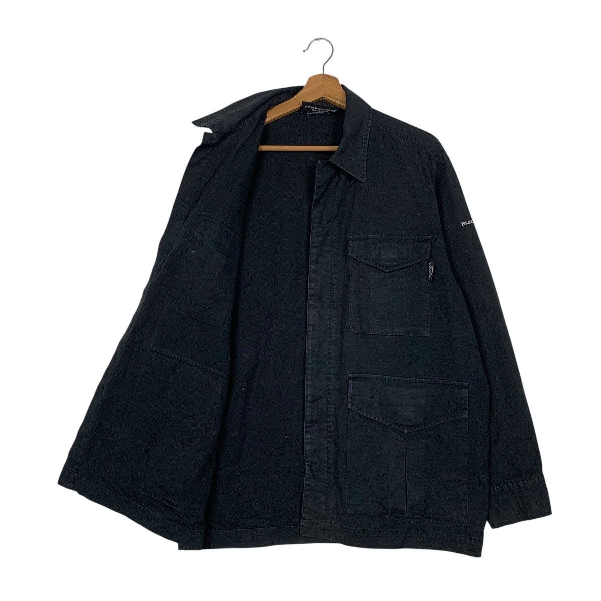 Japanese Brand Japanese Brand Black Biscuit Multipocket Jacket Size US M / EU 48-50 / 2 - 9 Thumbnail