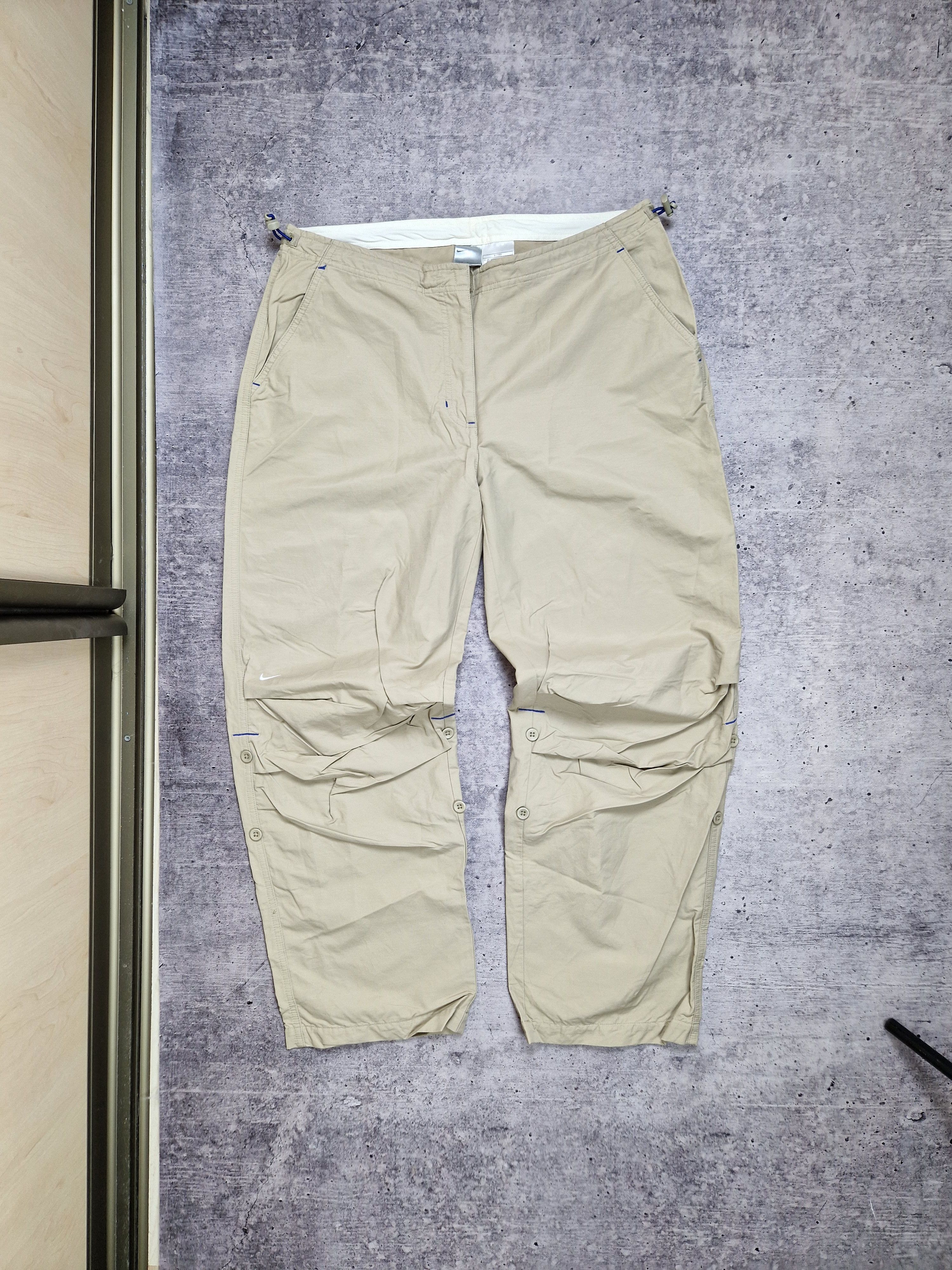 Nike Vintage Nike Outdoor Baggy Cargo – Rare Hiking Pants Beige Size 34" / US 12 / IT 48 - 8 Thumbnail