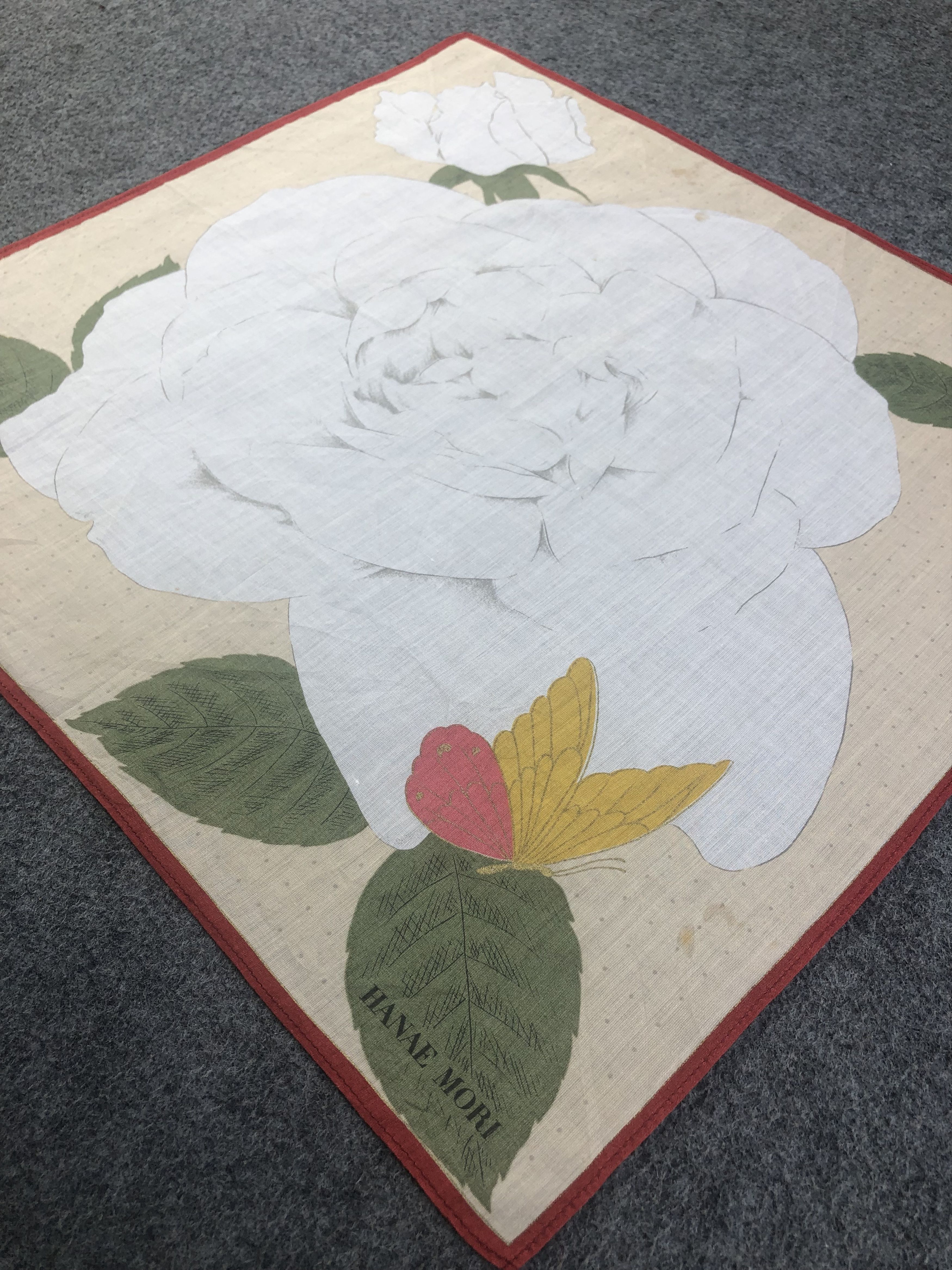Hanae Mori × Vintage Hanae Mori Handkerchief / Bandana / Neckerchief Size ONE SIZE - 4 Thumbnail