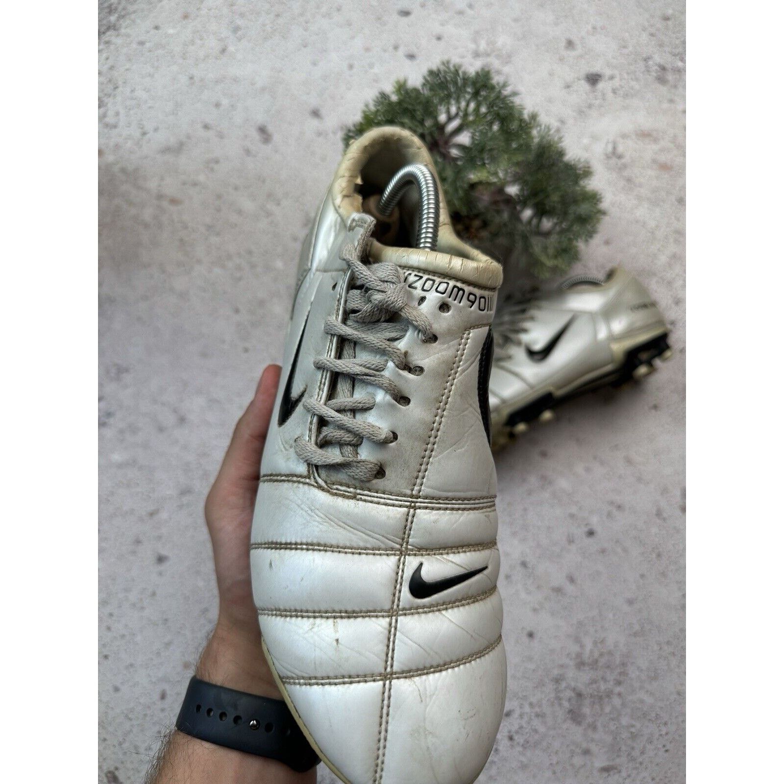 NIKE Air Zoom 90 III FG Football Vintage Soccer Size US 10.5