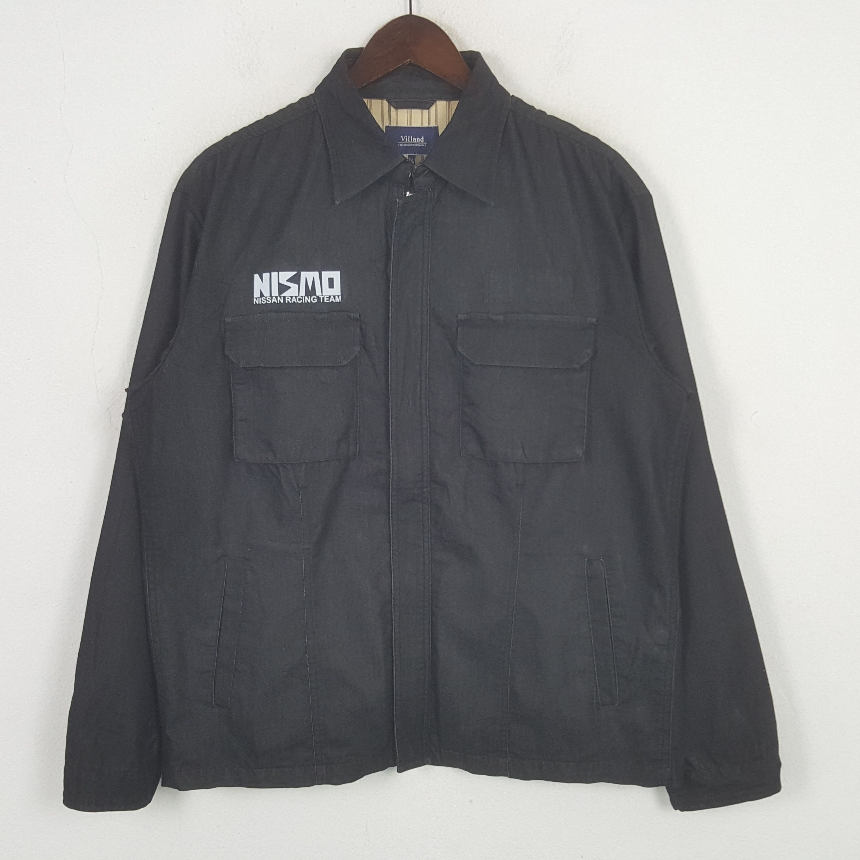 Japanese Brand Vintage Nismo Nissan Racing Team Custom Art Worker Jacket Size US L / EU 52-54 / 3 - 2 Thumbnail