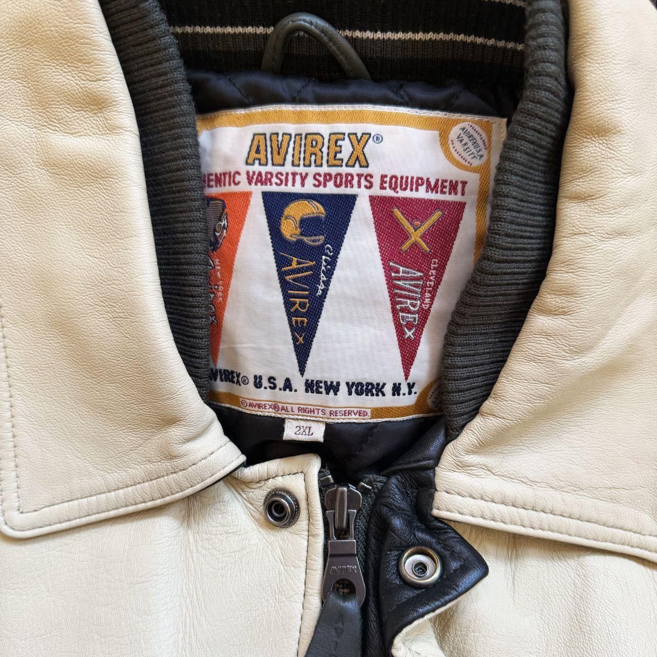Avirex Avirex North West Wildbears Leather Varsity Jacket Size US XXL / EU 58 / 5 - 8 Thumbnail