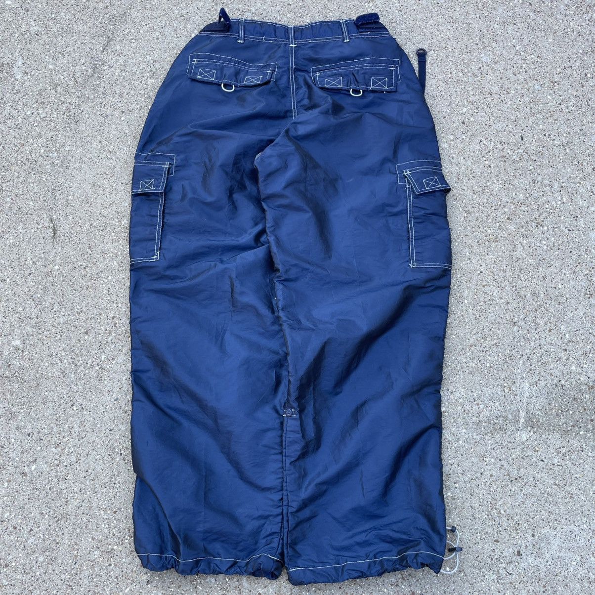 Southpole Vintage Southpole Function Cargo Baggy Rave Pants Blue Mens Size US 36 / EU 52 - 2 Thumbnail