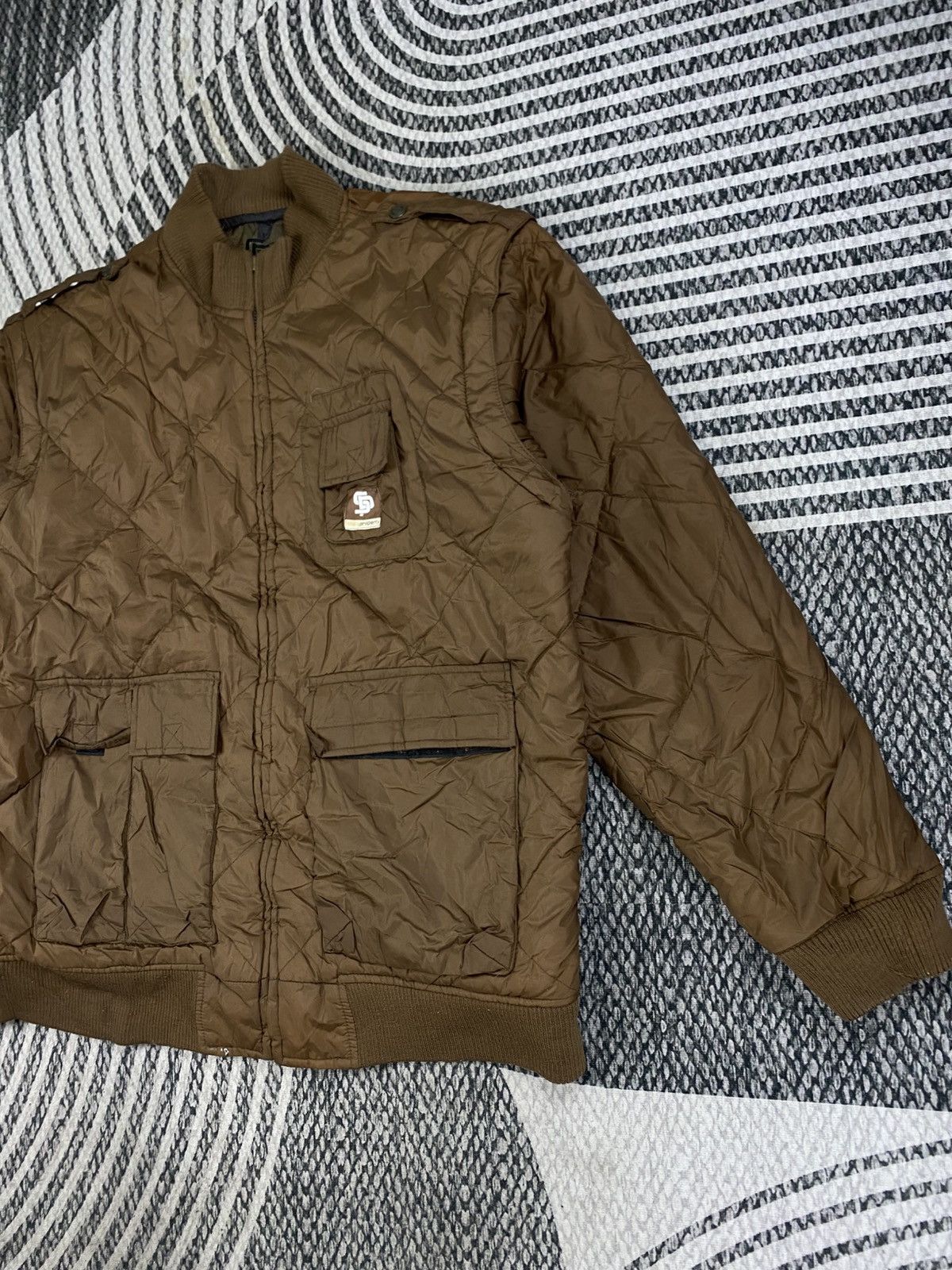 Japanese Brand Vtg State Property Camouflage Reversible Jacket Size US L / EU 52-54 / 3 - 8 Thumbnail