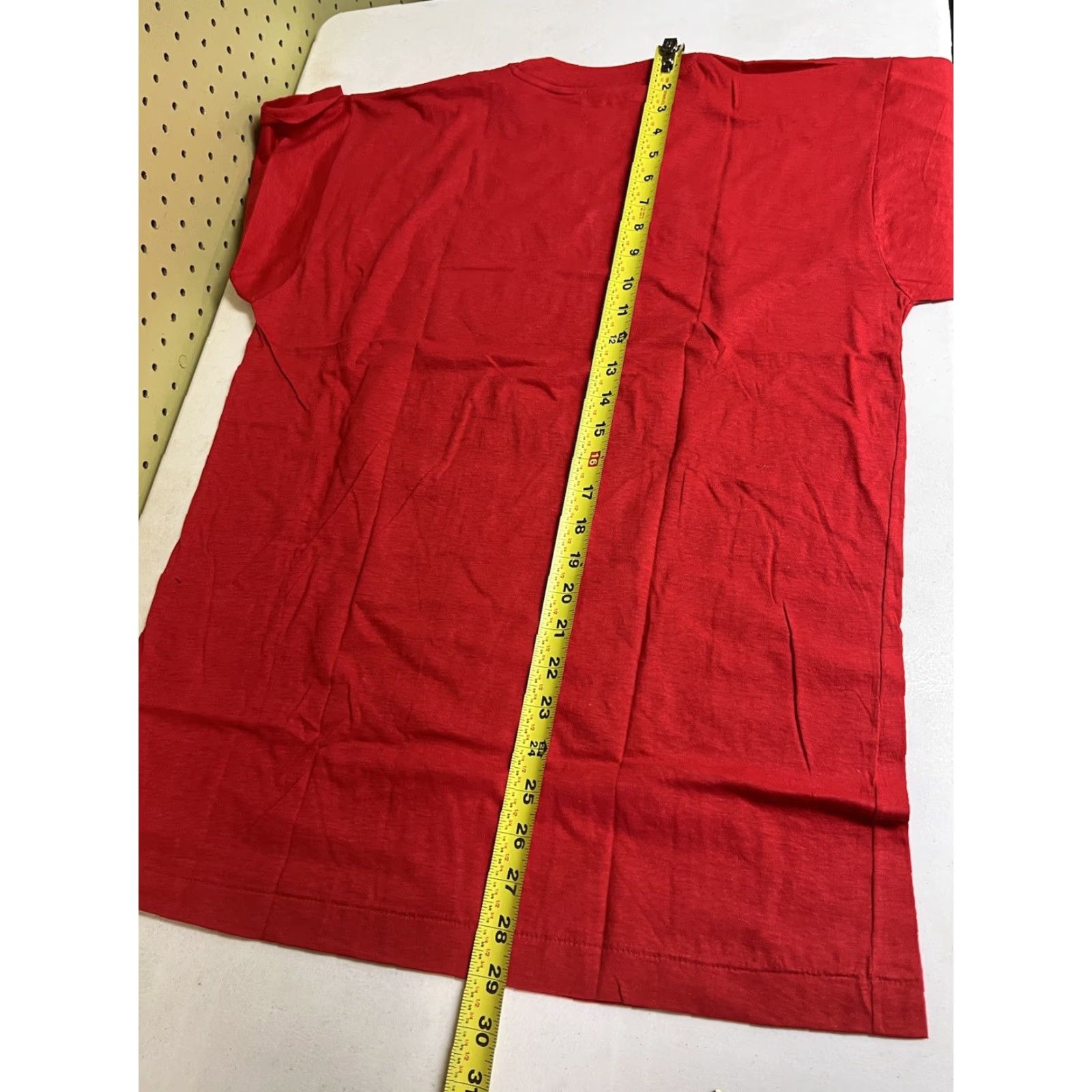 Vintage VINTAGE Single Stitch T-Shirt Red L Mountains Cotton Unisex Adults Stitch Large NOS Comfortable Travel Size US L / EU 52-54 / 3 - 7 Thumbnail